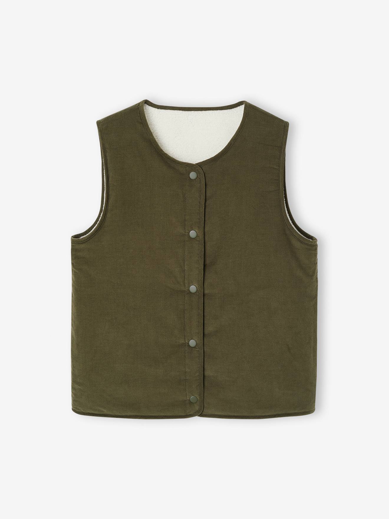 Thumbnail - Herren Wende-Weste aus Teddyfleece