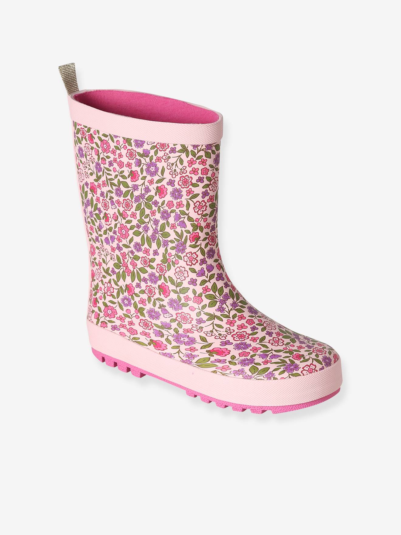 Geblümte Gummistiefel Kinder