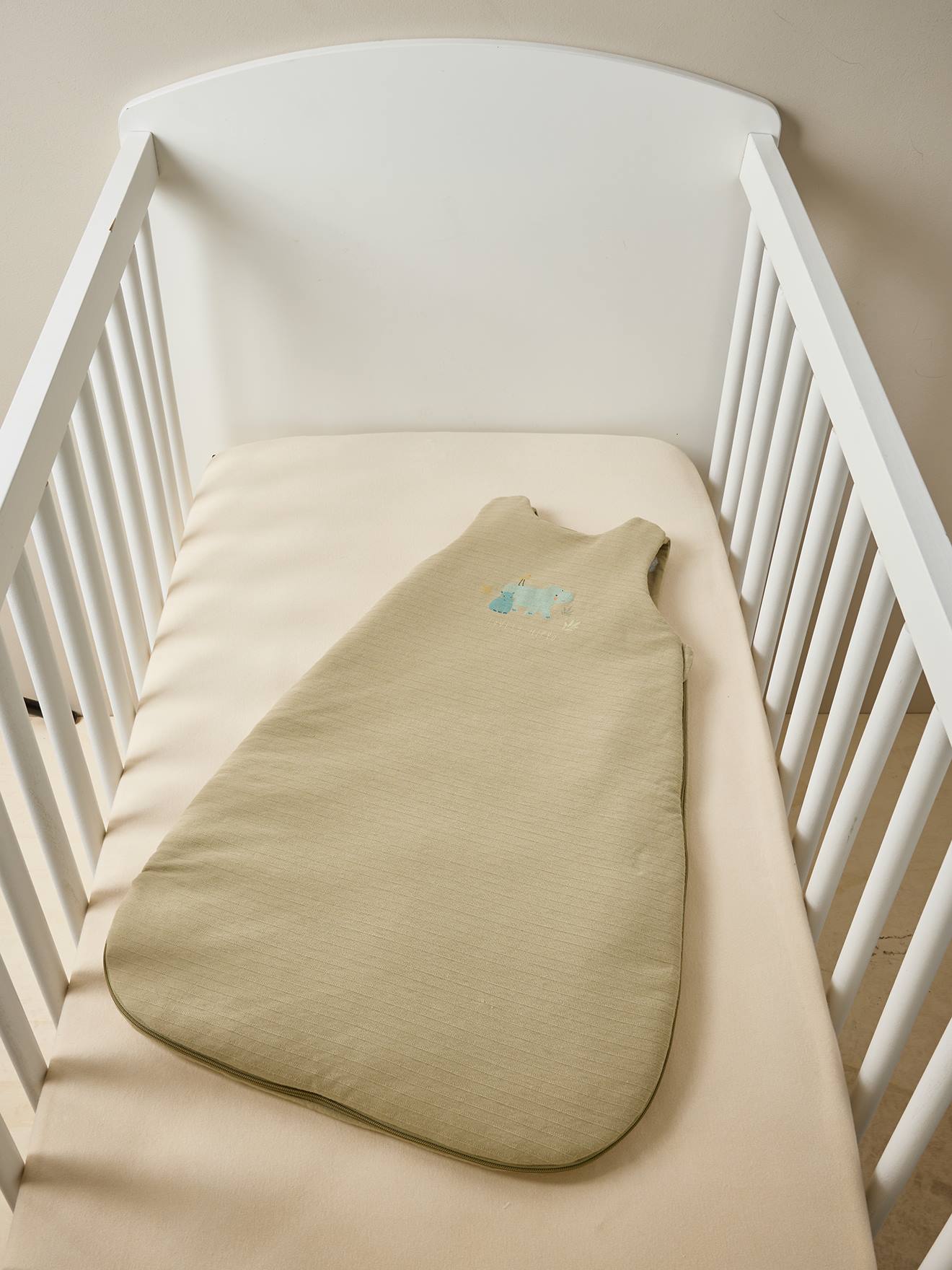 Thumbnail - Ärmelloser Baby Schlafsack mit Nilpferd BAYOU TOG 2