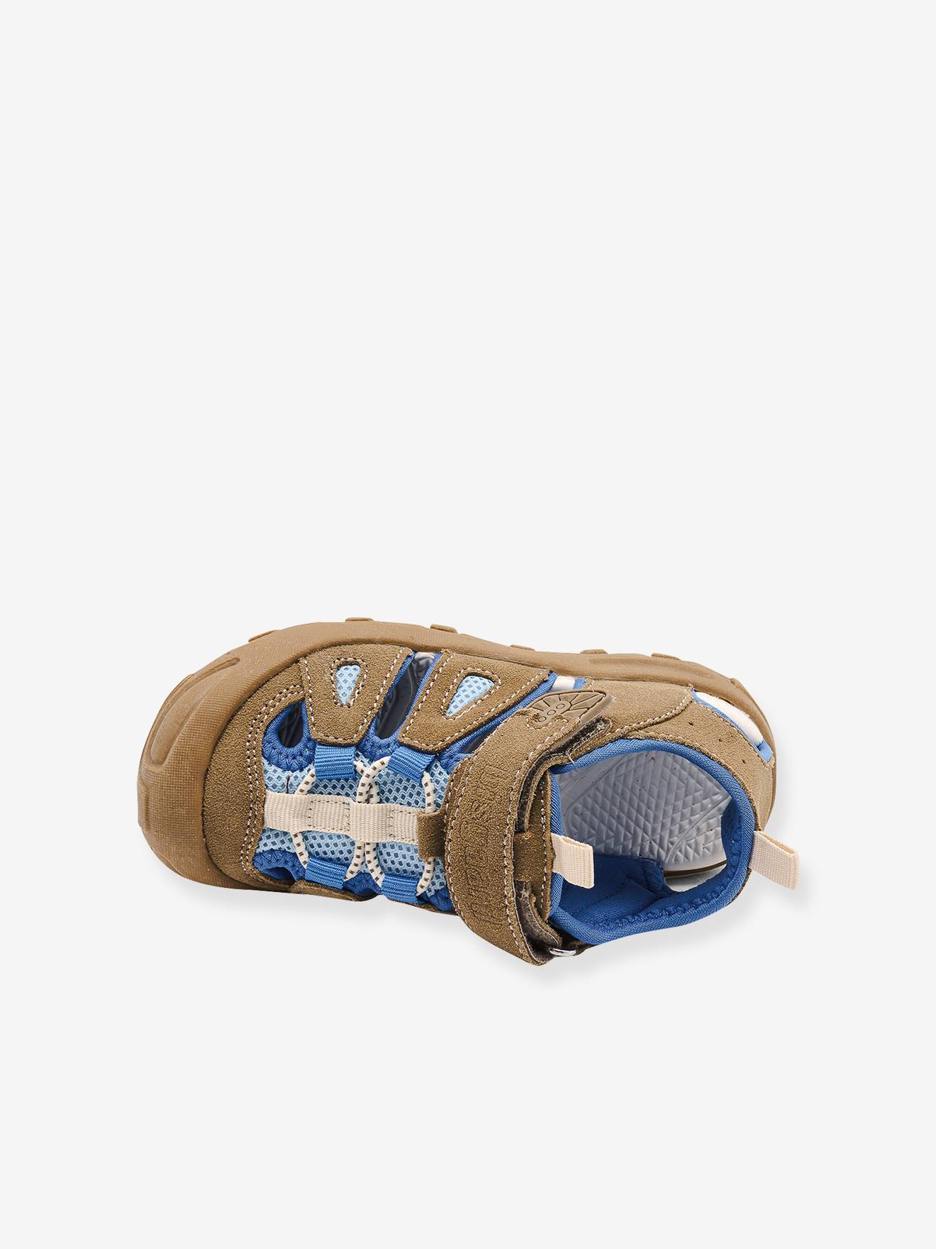 Thumbnail - Sandale PARKER aus Wildleder und Neopren Kinder bisgaard cappuccino