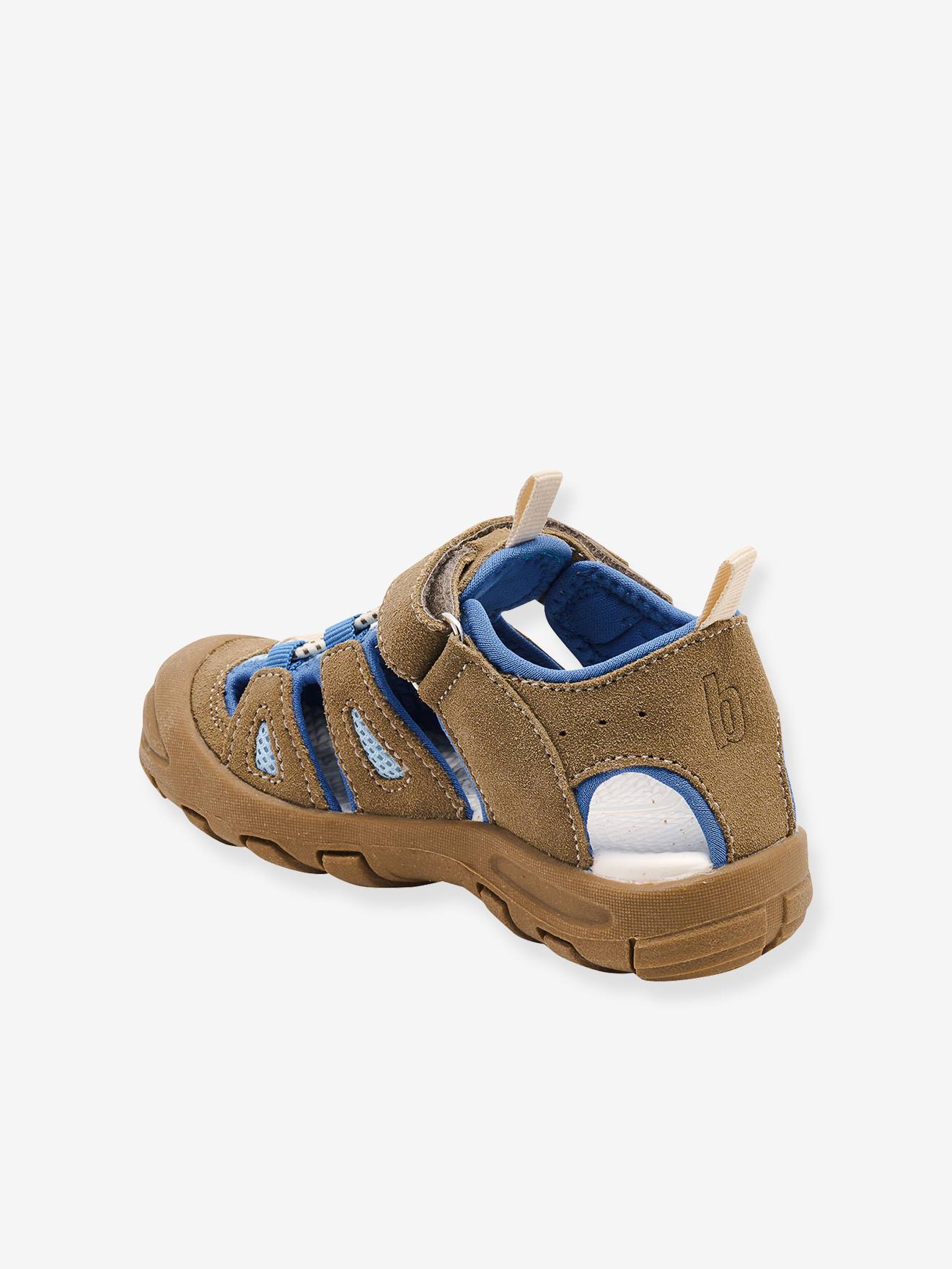 Thumbnail - Sandale PARKER aus Wildleder und Neopren Kinder bisgaard cappuccino