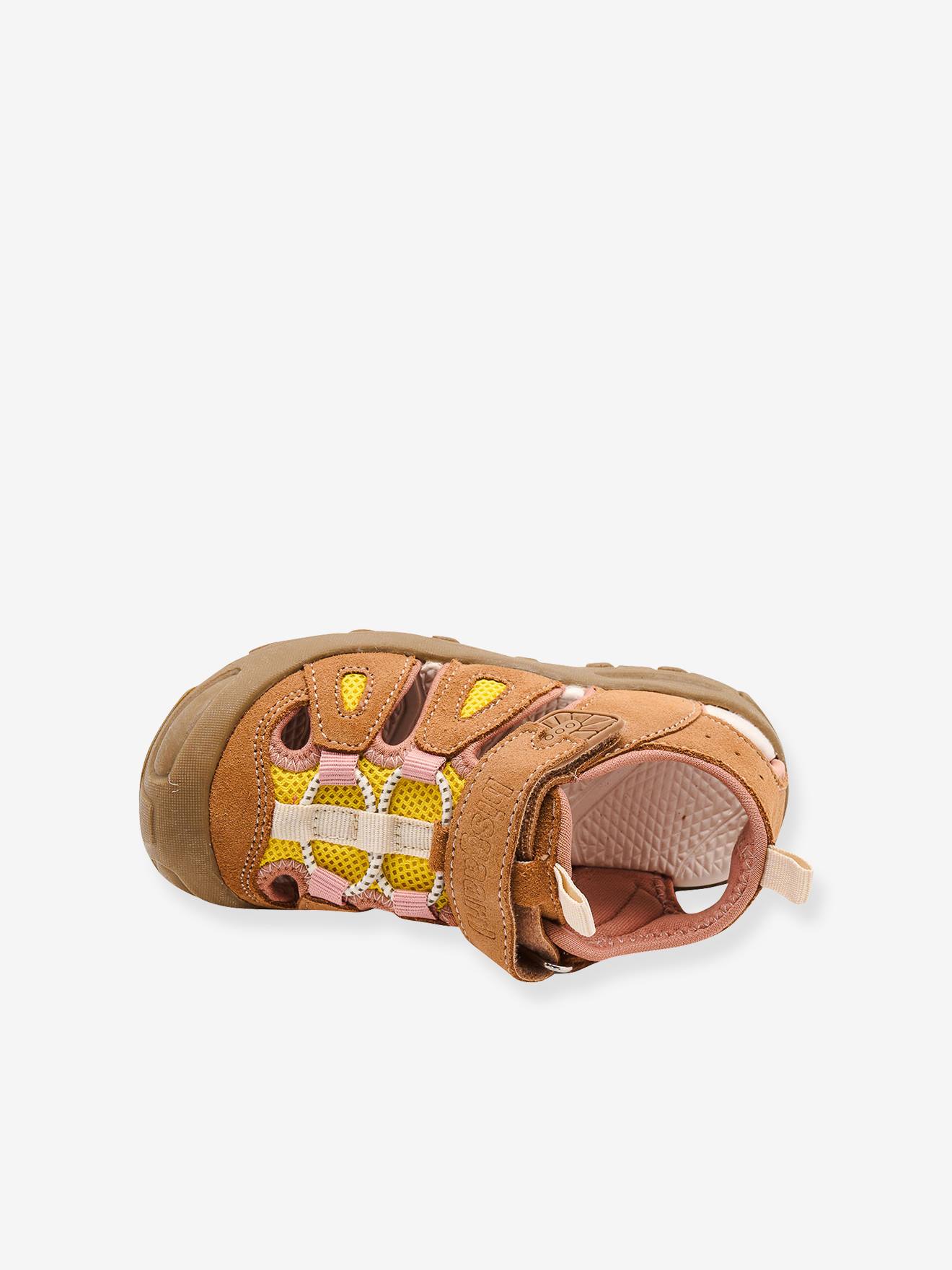 Thumbnail - Sandale PARKER aus Wildleder und Neopren Kinder bisgaard camel