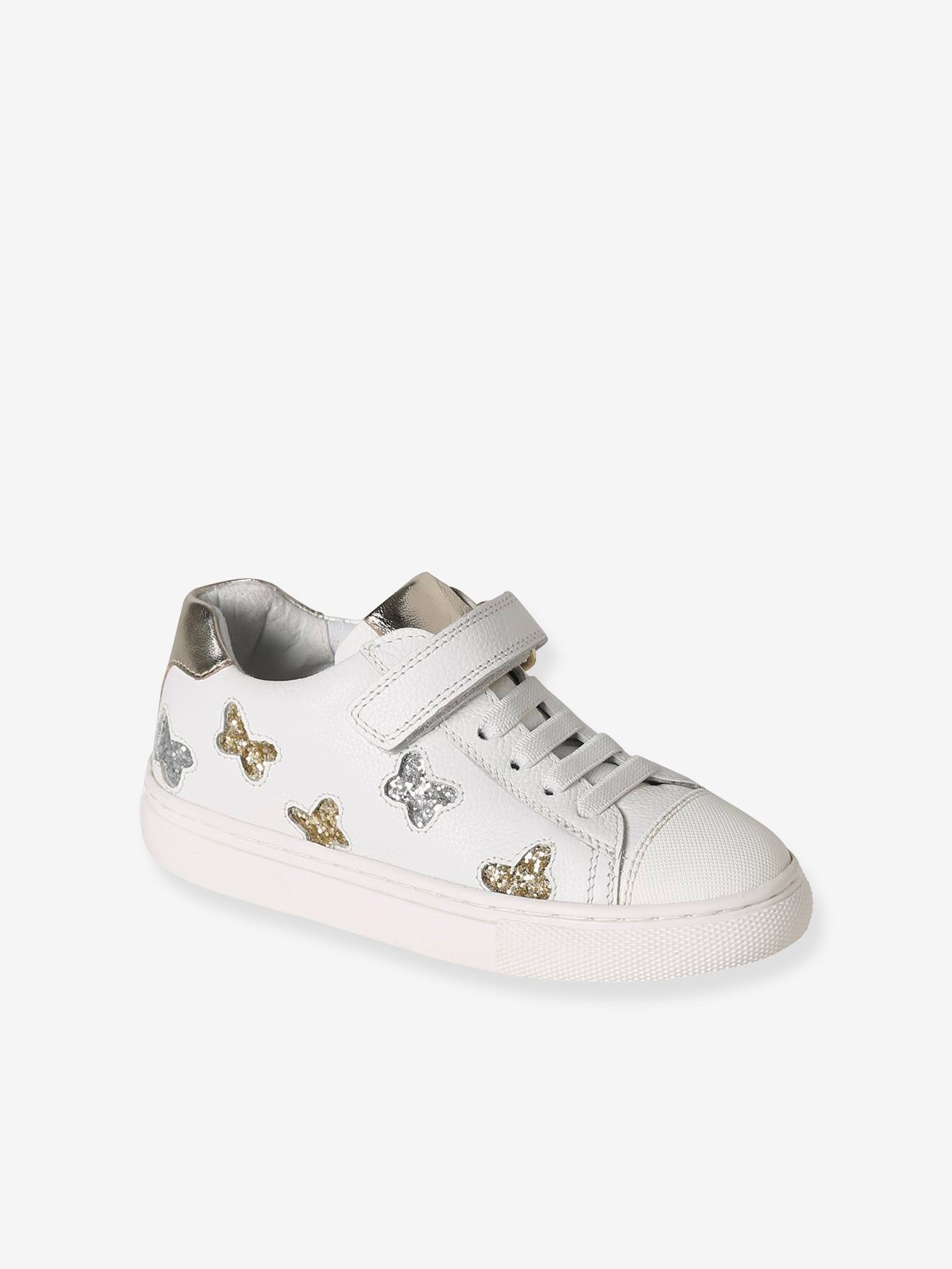 Sneakers aus Leder Kinder