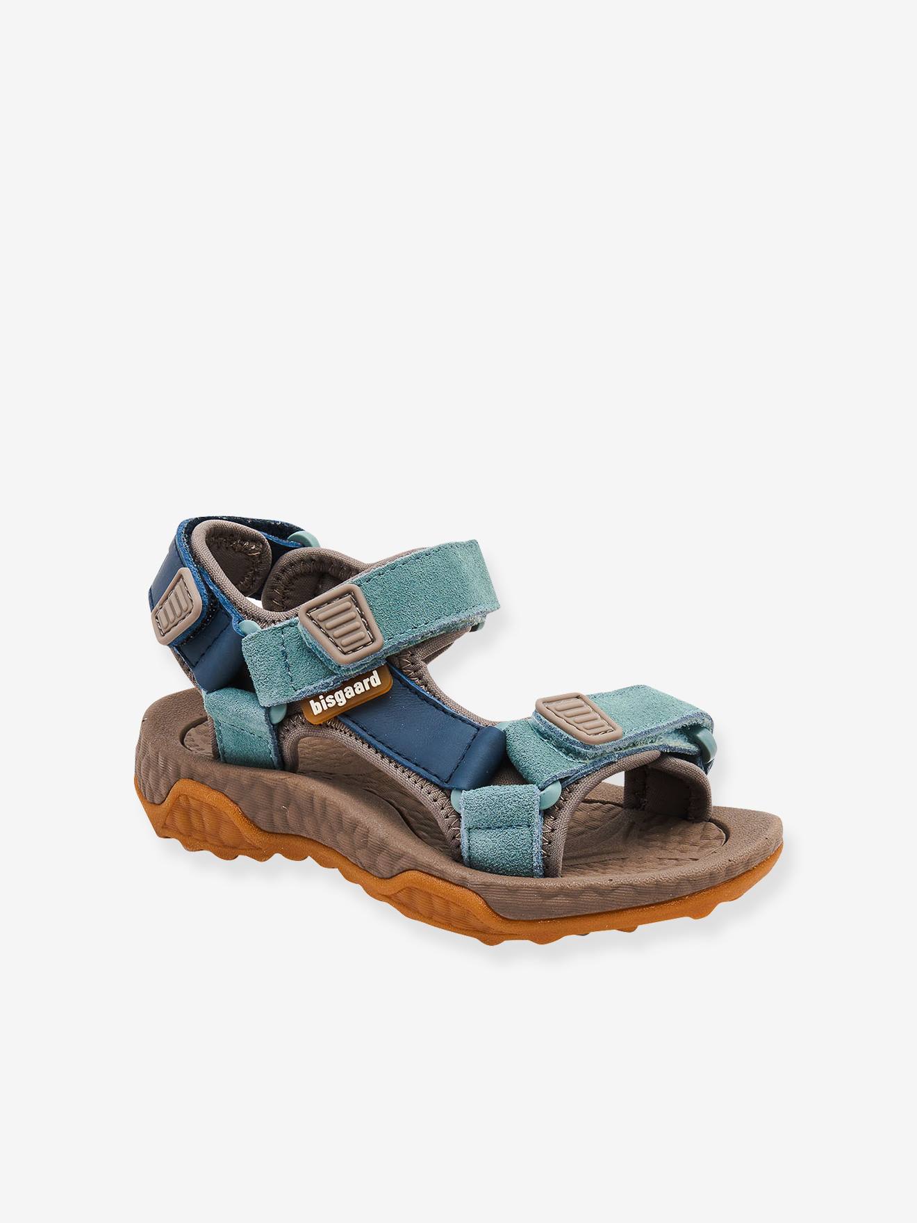 Sandalen RADEN mit Klettverschluss, schnelltrocknend, Kinder bisgaard blau Gr. 32