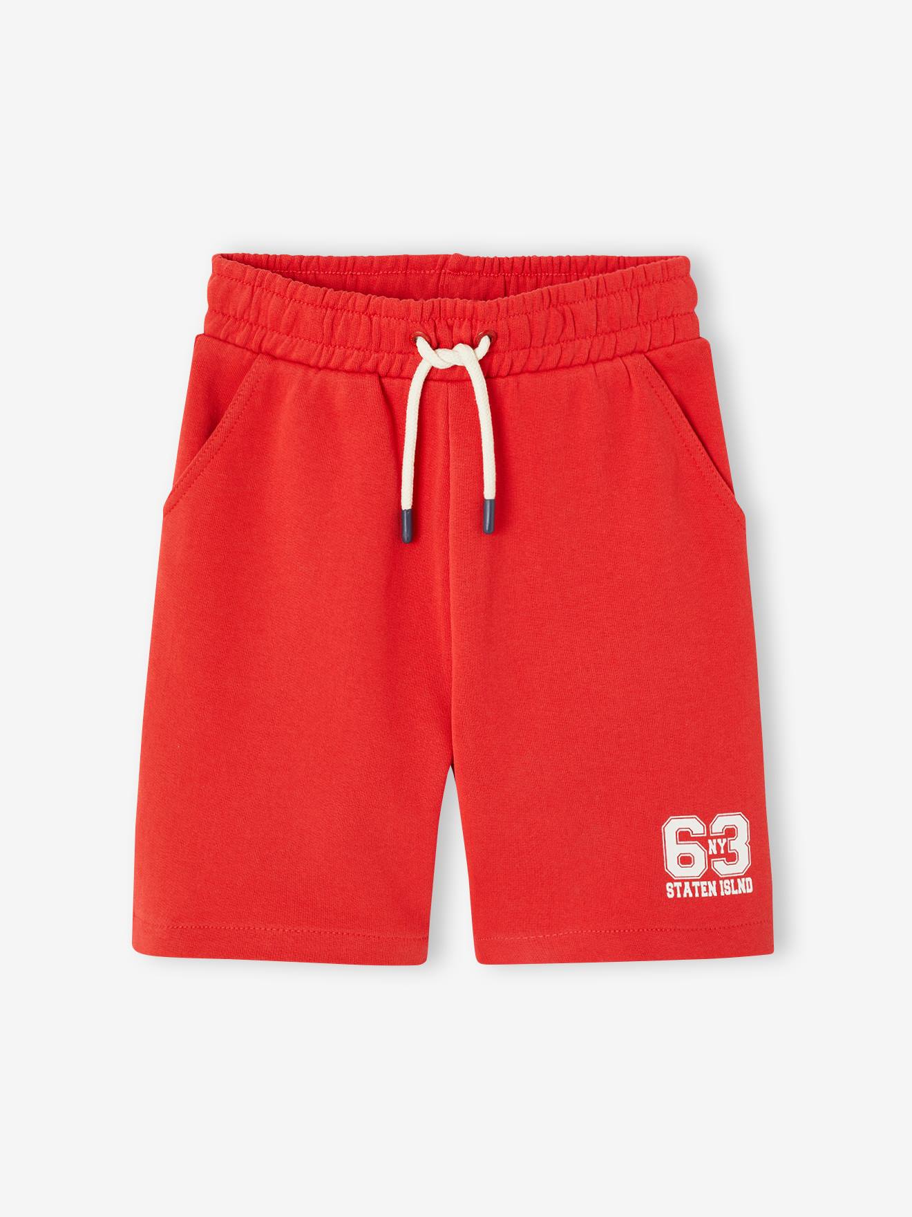 Sport-Shorts Jungen rot Gr. 92/98 von vertbaudet