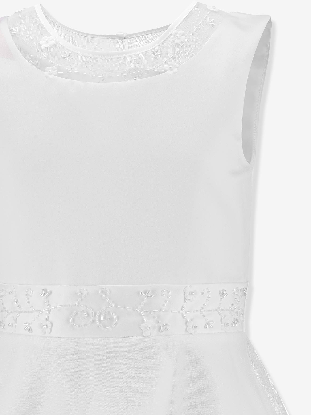 Thumbnail - Kommunionskleid mit Perlen & Bolero Mädchen Happy Girls