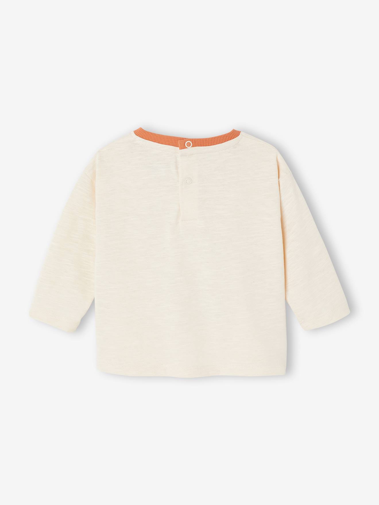 Thumbnail - Baby Shirt mit Kontrastkragen