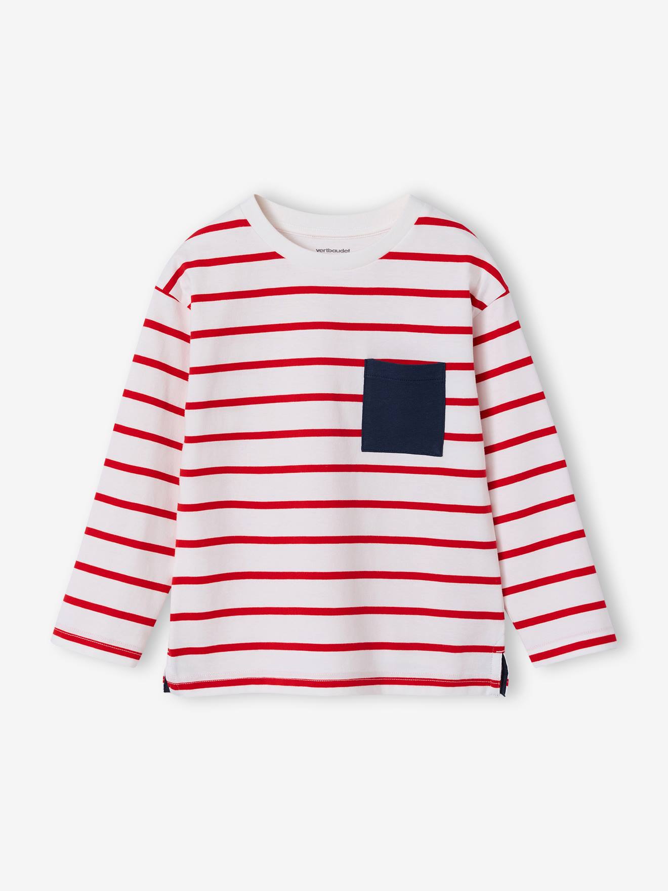 Jungen Langarm-Ringelshirt