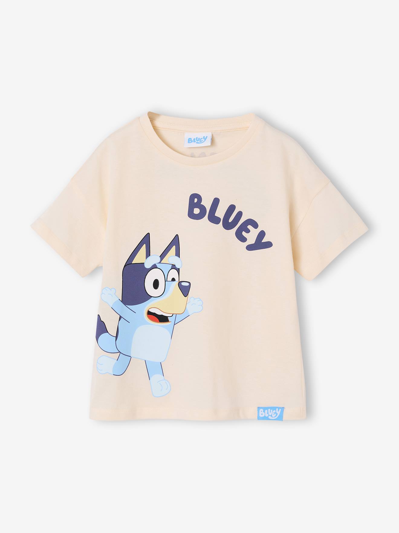 T-Shirt Mädchen Der Welpe Bluey vanille