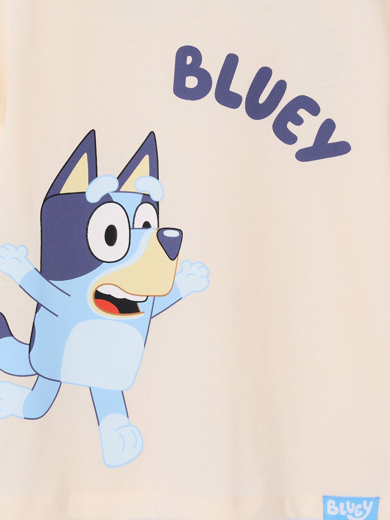 Thumbnail - T-Shirt Mädchen Der Welpe Bluey vanille