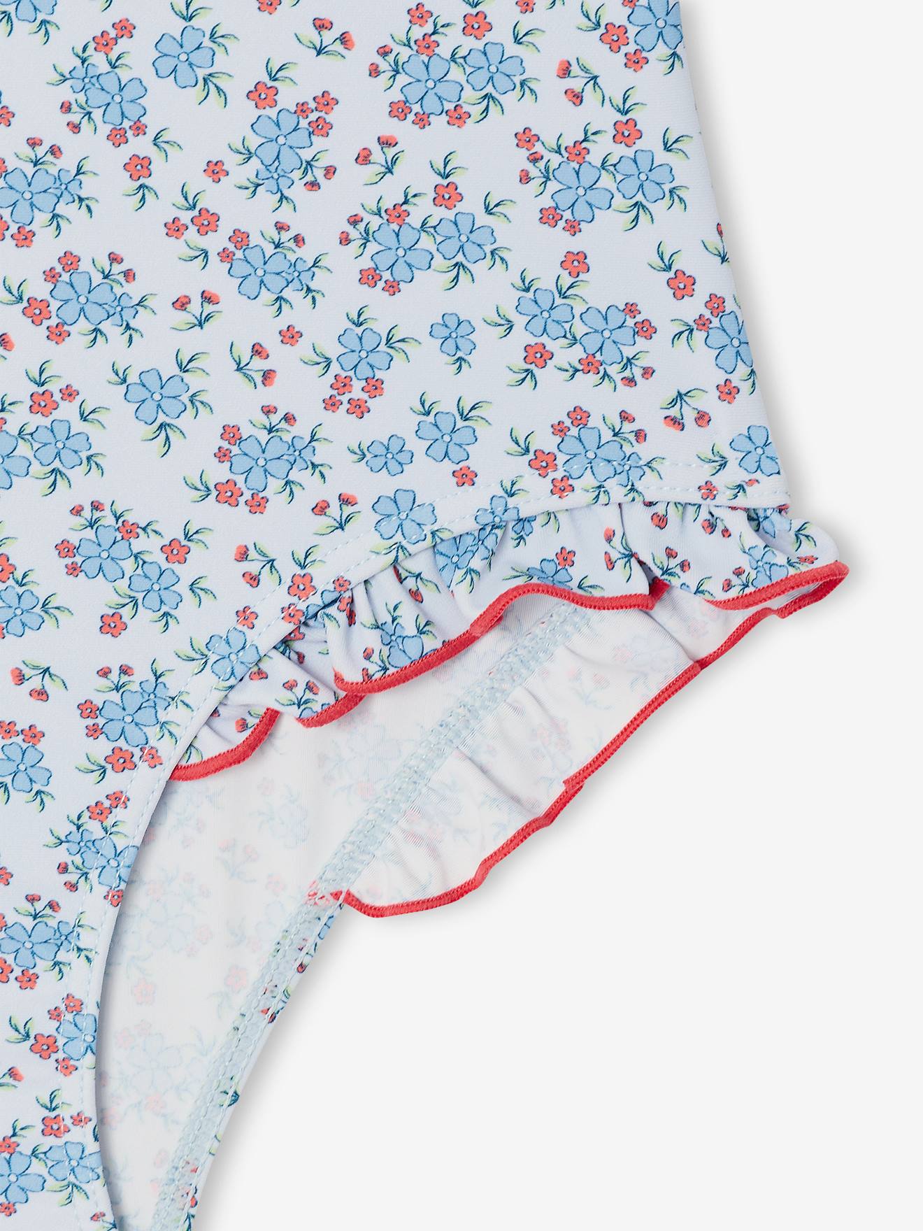 Thumbnail - Badeanzug Retro-Look mit Blumen Mädchen