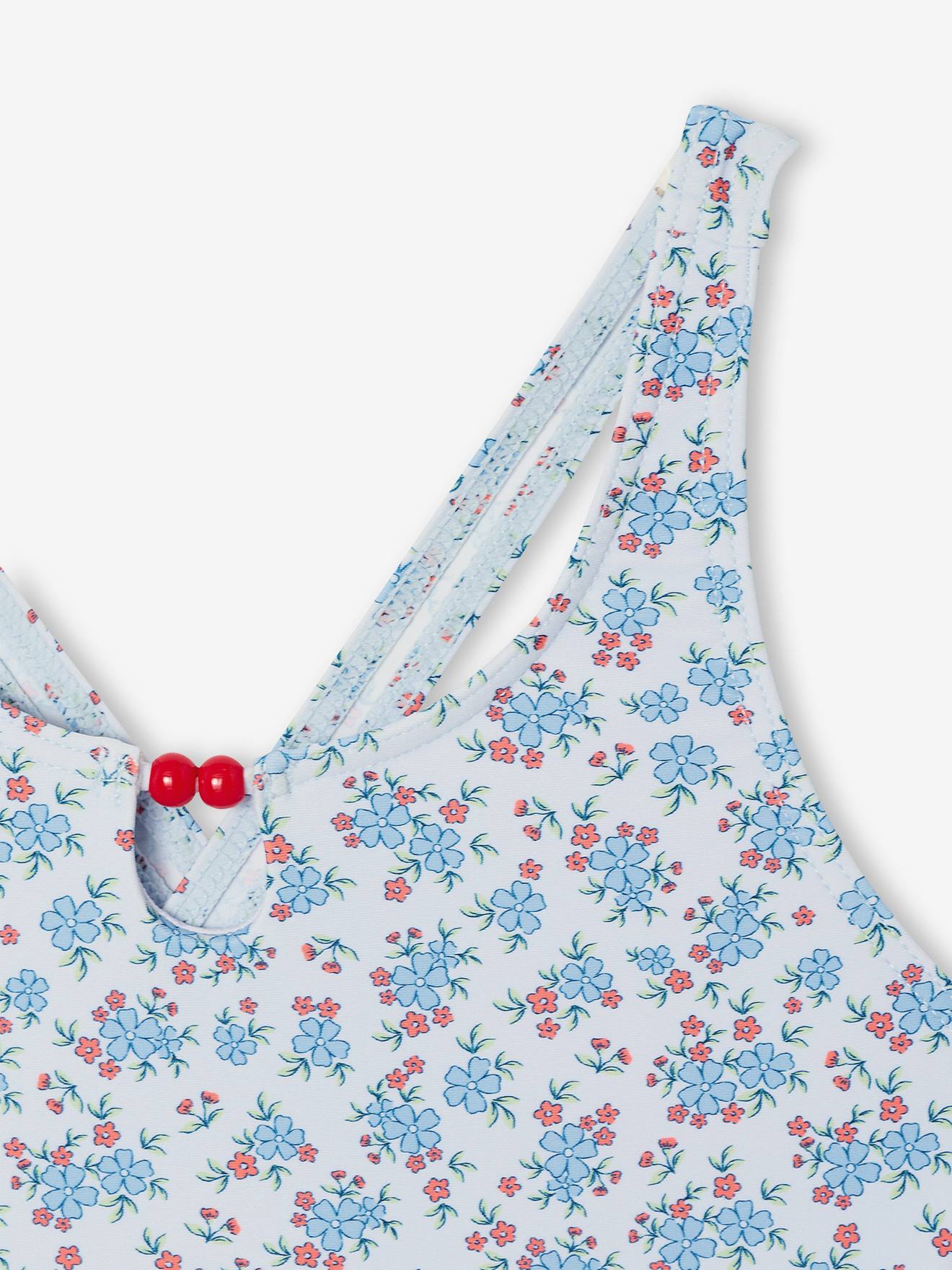 Thumbnail - Badeanzug Retro-Look mit Blumen Mädchen