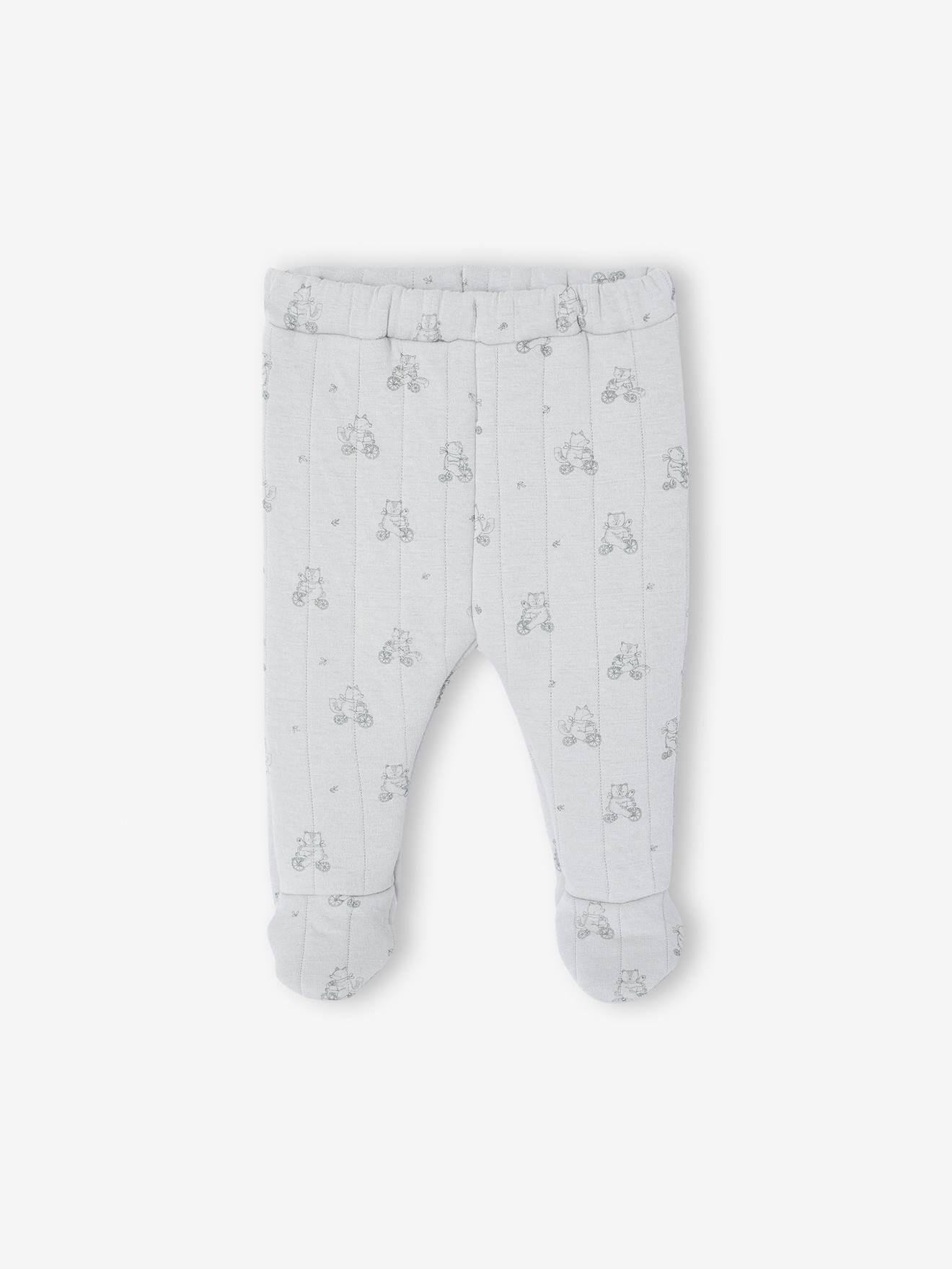 Thumbnail - Baby-Set aus weichem Steppstoff mit Allover-Print