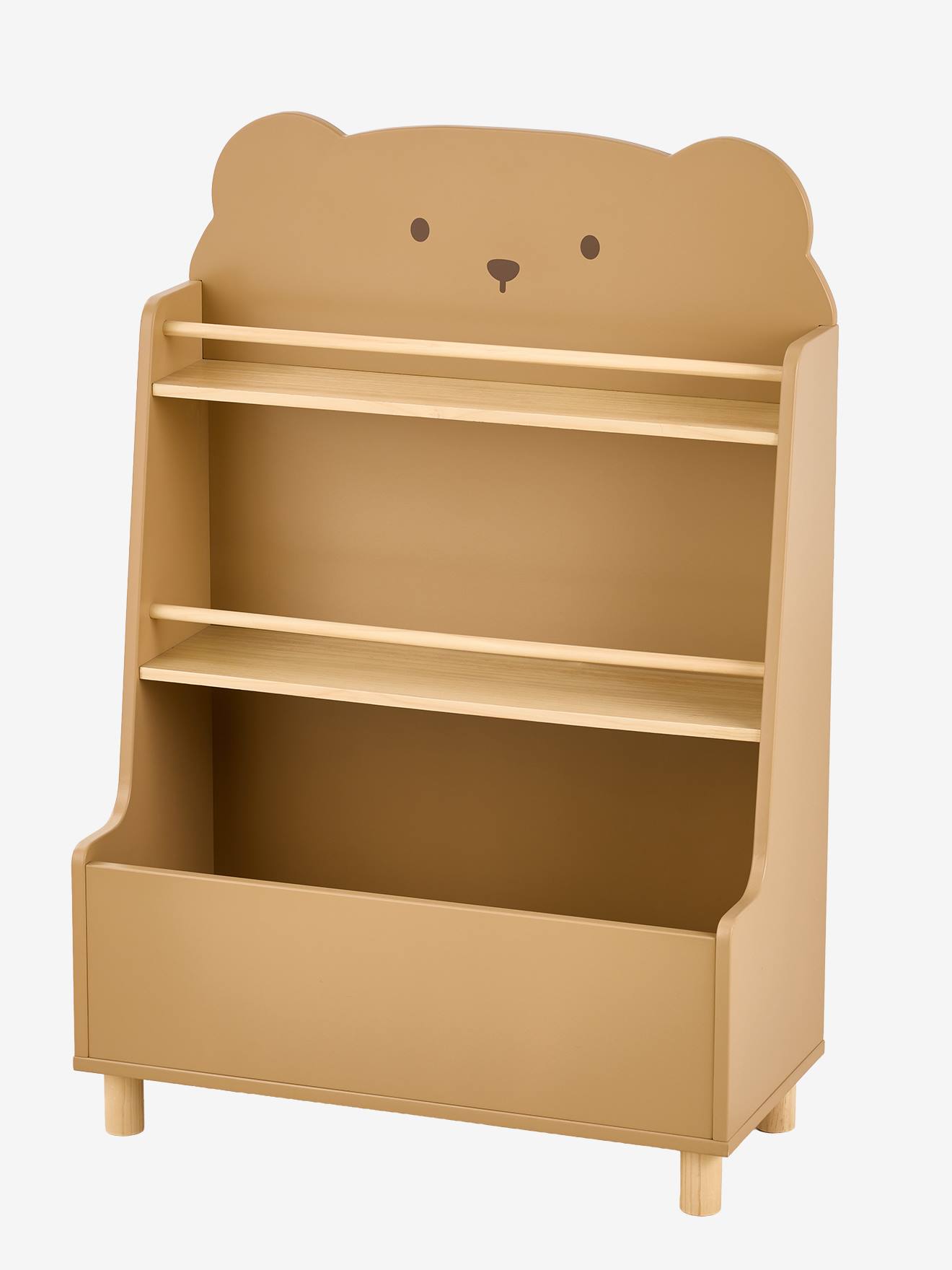 Thumbnail - Kinder Bücherregal BÄR mokka