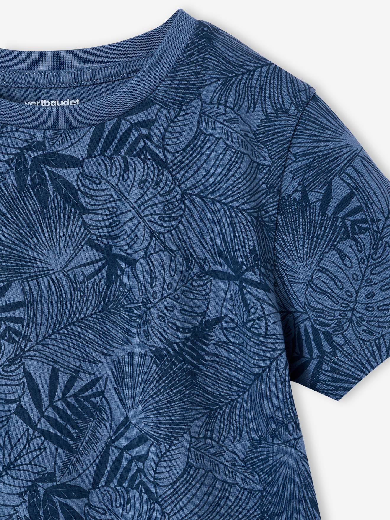 Thumbnail - T-Shirt mit Print und Recycling-Baumwolle Jungen