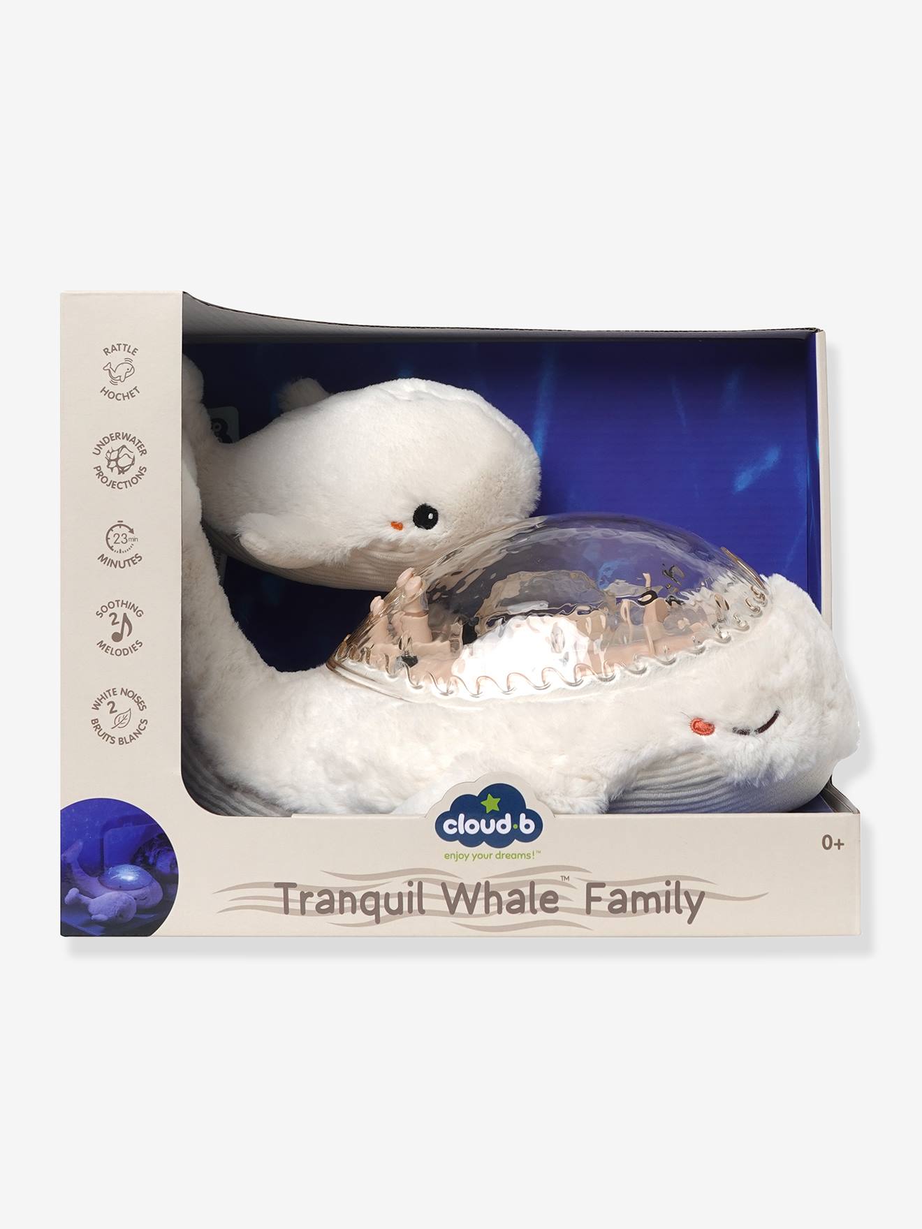 Thumbnail - Baby/Kinder Projektor & Nachtlicht WAL Tranquil Whale CLOUD B