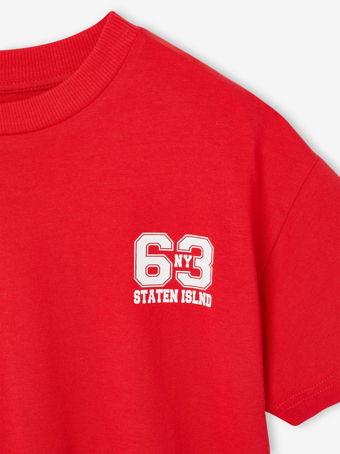 Thumbnail - T-Shirt College-Look Jungen mit Recycling-Baumwolle