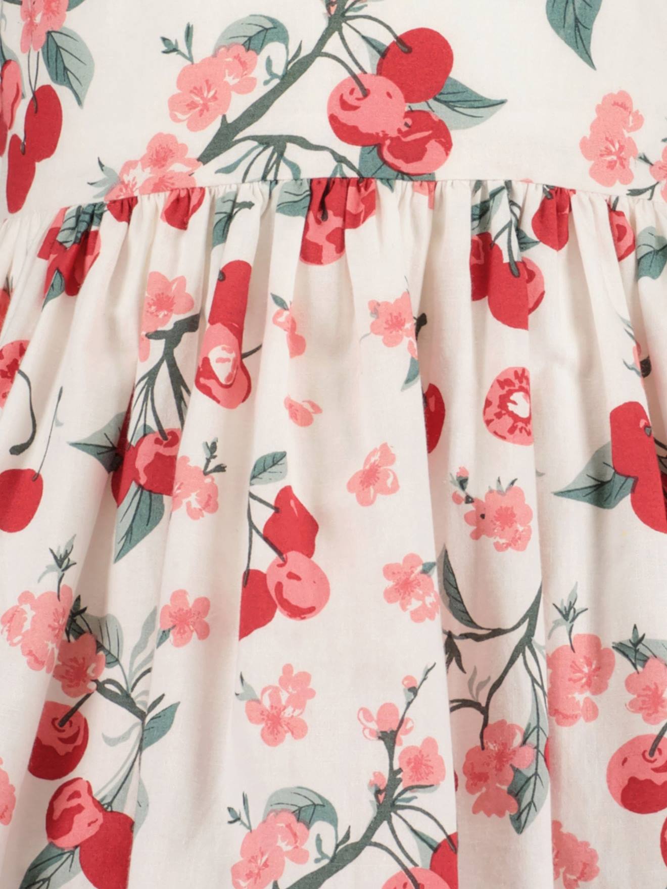 Thumbnail - Sommerkleid mit Kirschenprint Mädchen BLUE SEVEN