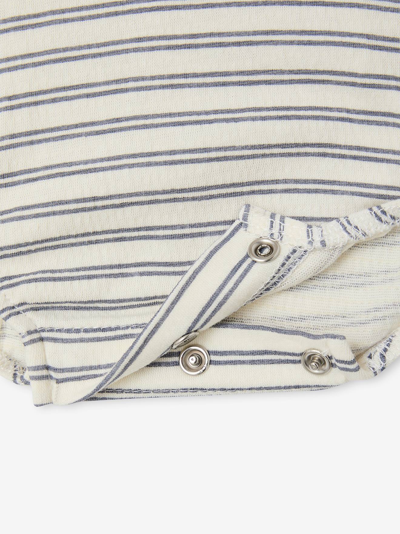 Thumbnail - Baby Body mit Henley-Ausschnitt langarm