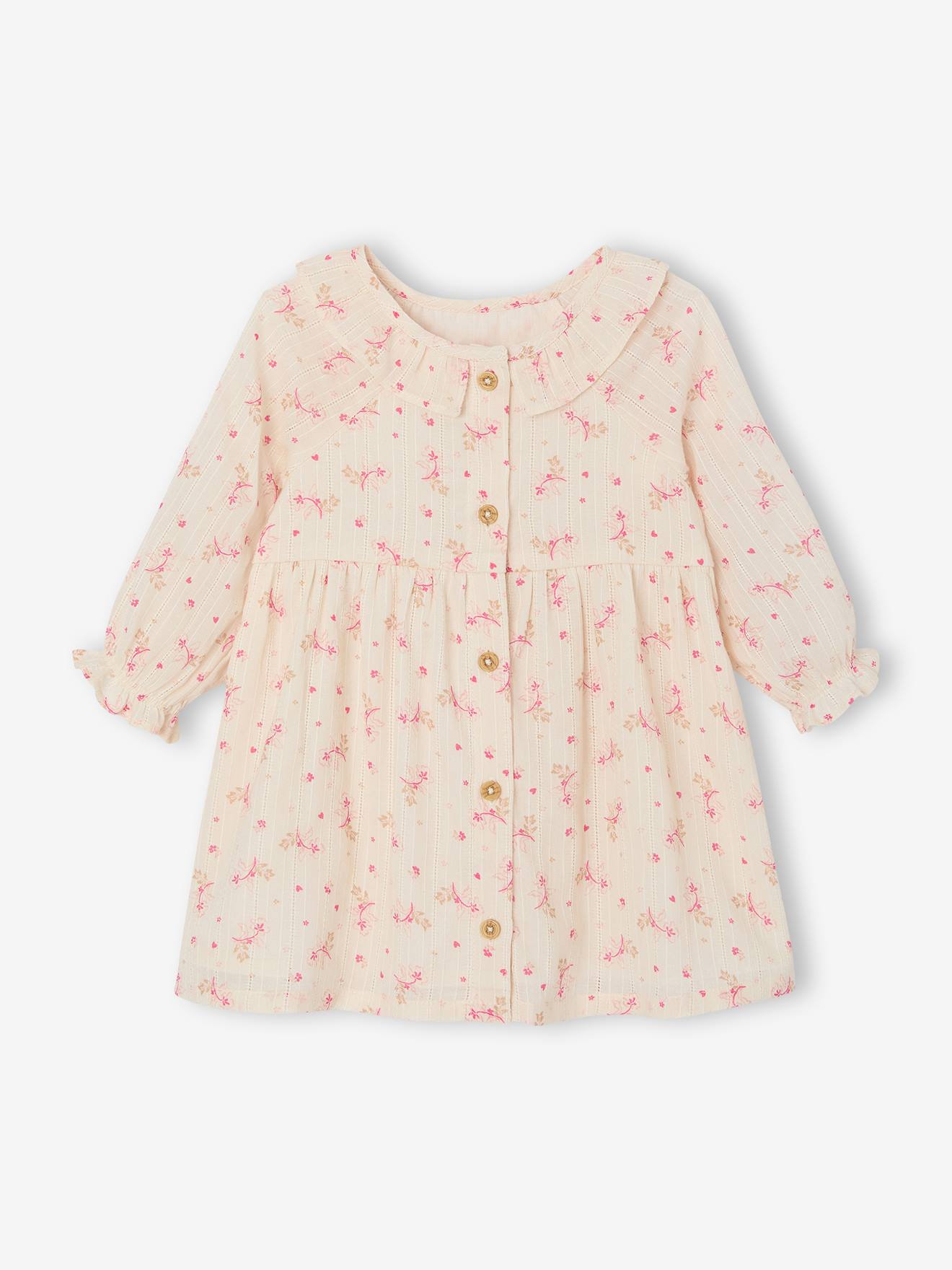 Baby Kleid aus Baumwoll-Musselin