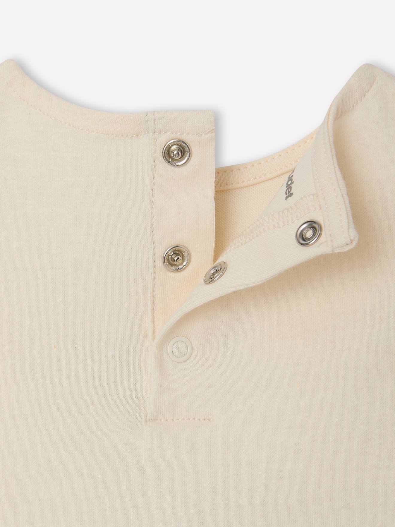 Thumbnail - T-Shirt Mädchen Baby mit Druckknöpfen hinten