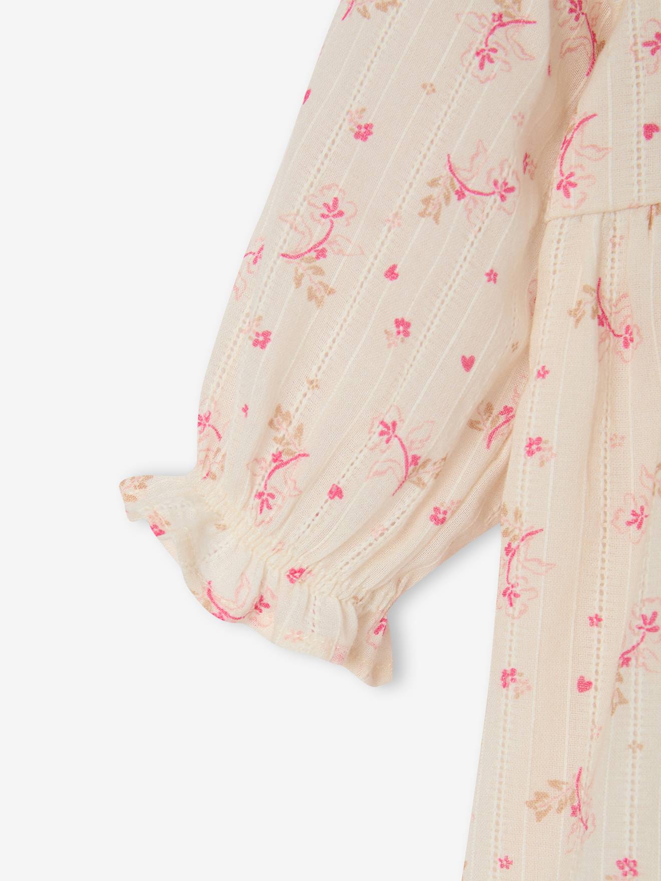 Thumbnail - Baby Kleid aus Baumwoll-Musselin