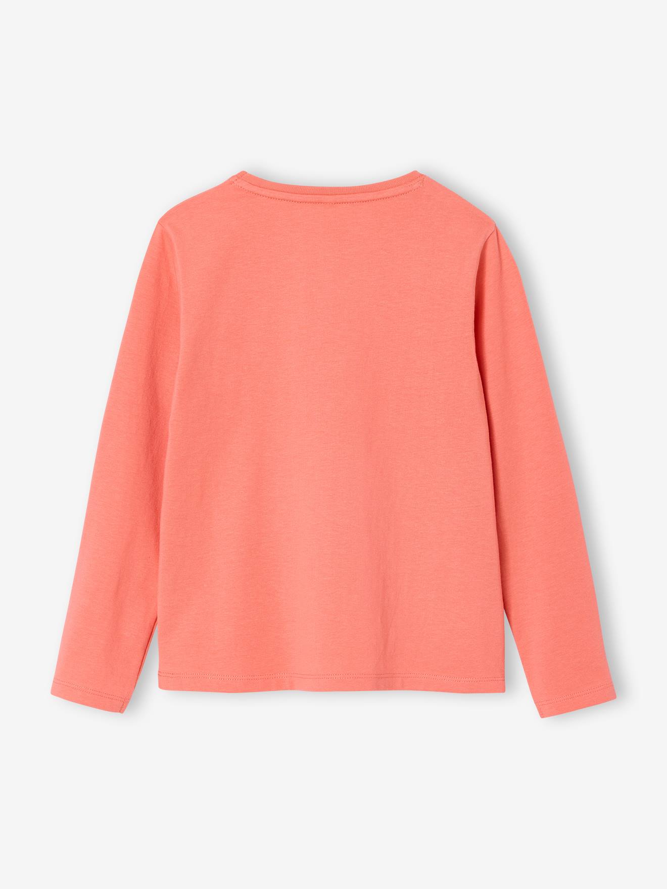 Thumbnail - Mädchen Shirt mit Glitzerherz und Recycling-Baumwolle BASIC