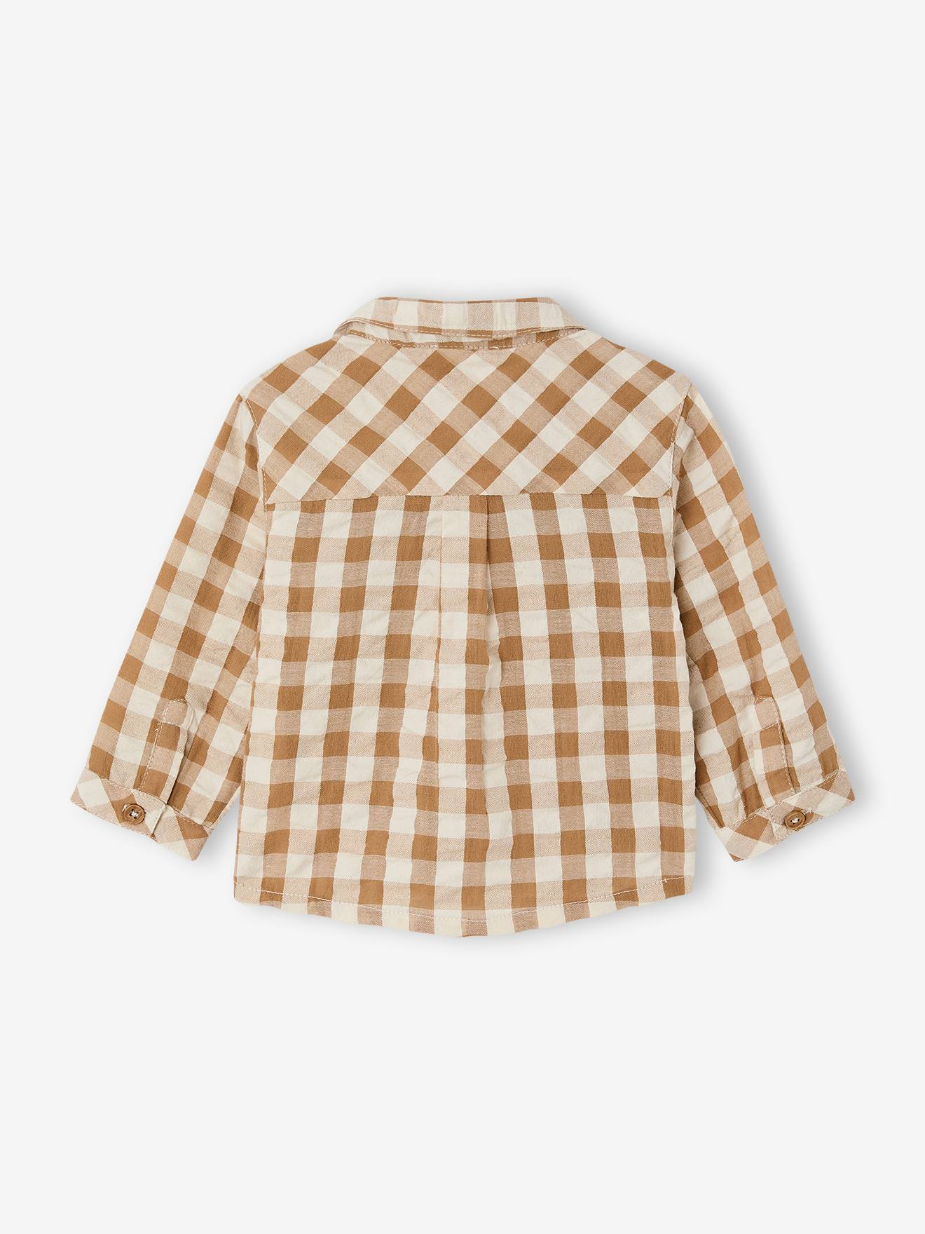 Thumbnail - Hemd aus Baumwollmusselin Jungen Baby