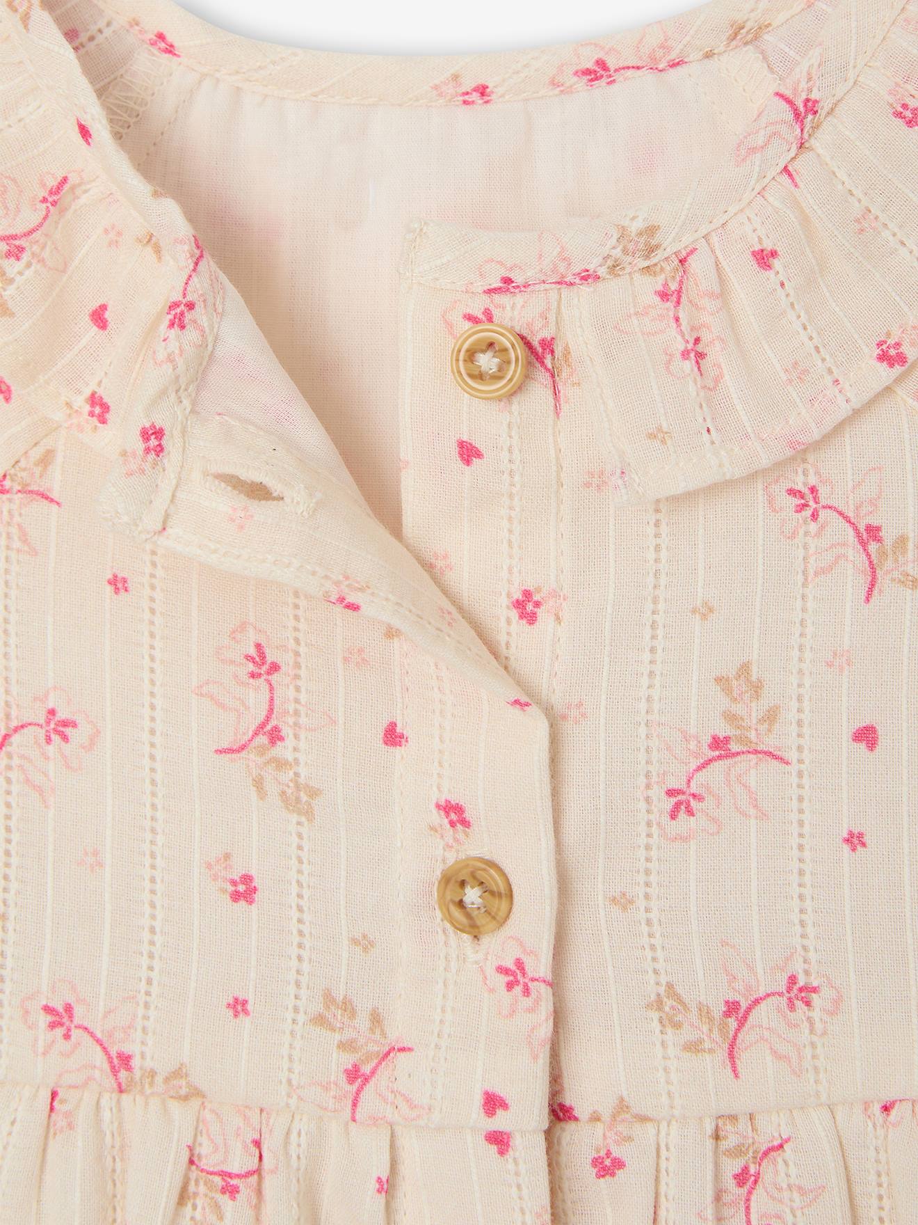 Thumbnail - Baby Kleid aus Baumwoll-Musselin