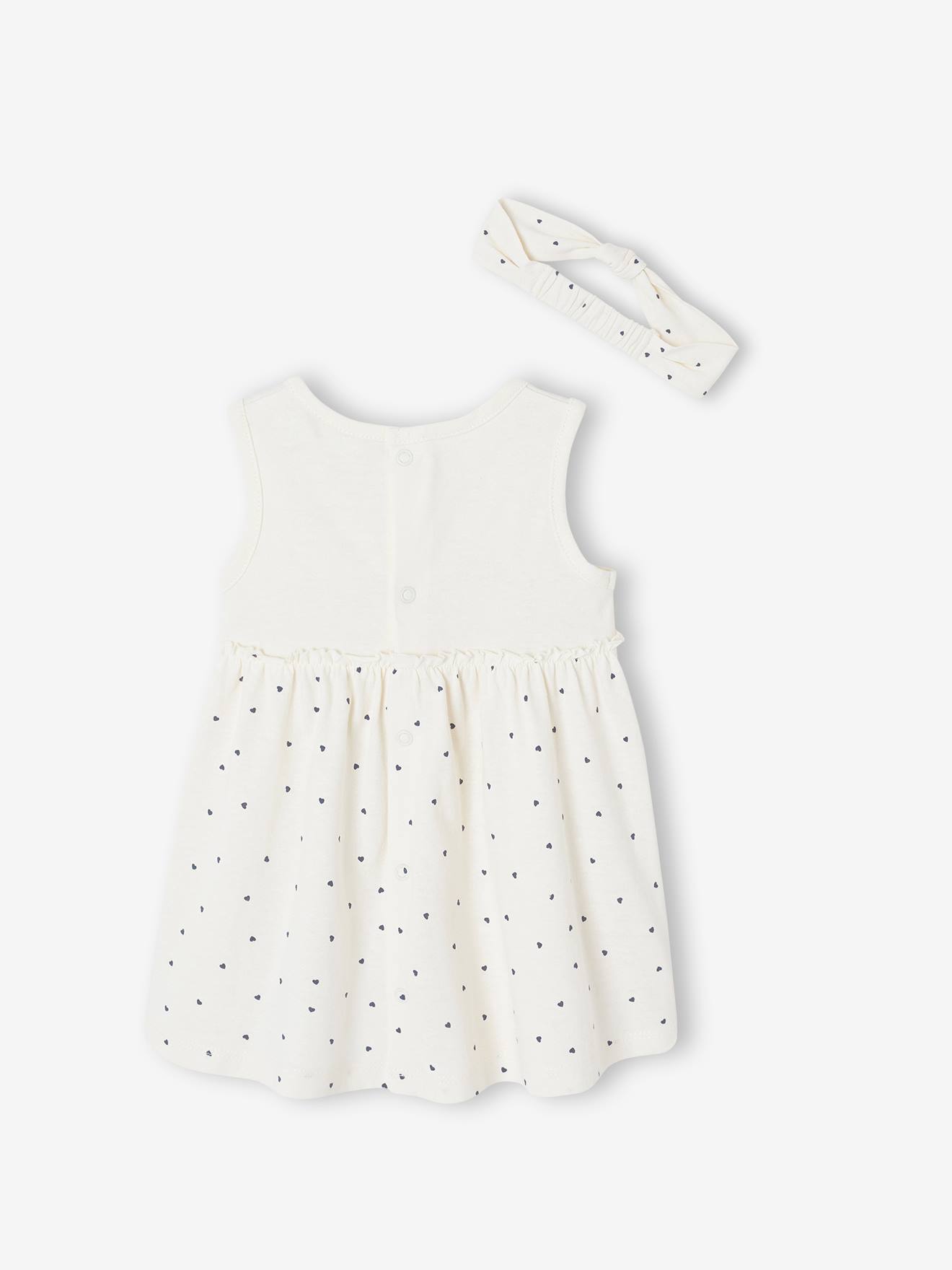 Thumbnail - Kleid mit Haarband für Mädchen Baby