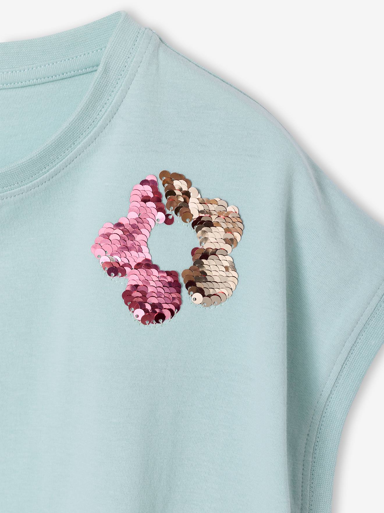 Thumbnail - Mädchen T-Shirt mit Wendepailletten