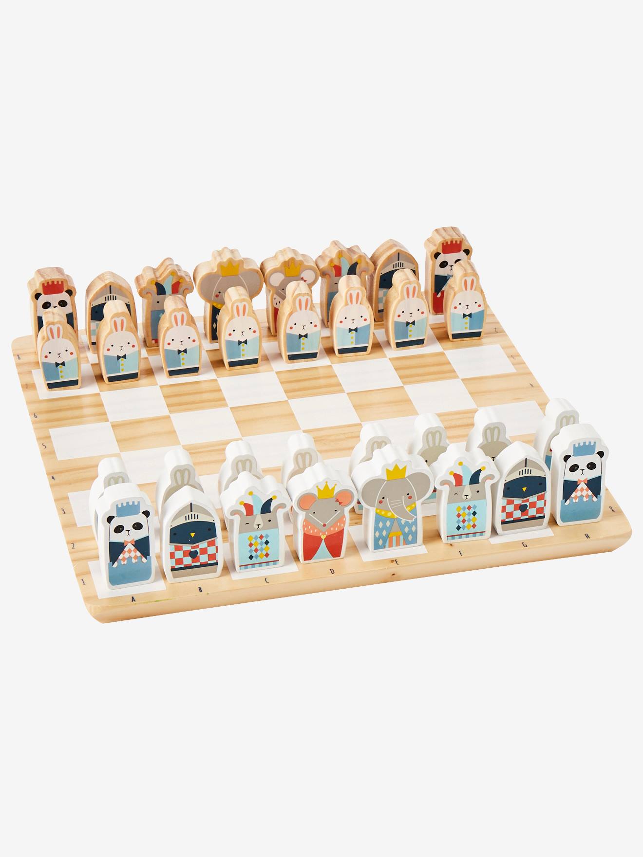 Vertbaudet - Kinder Schach-Spiel, Holz FSC