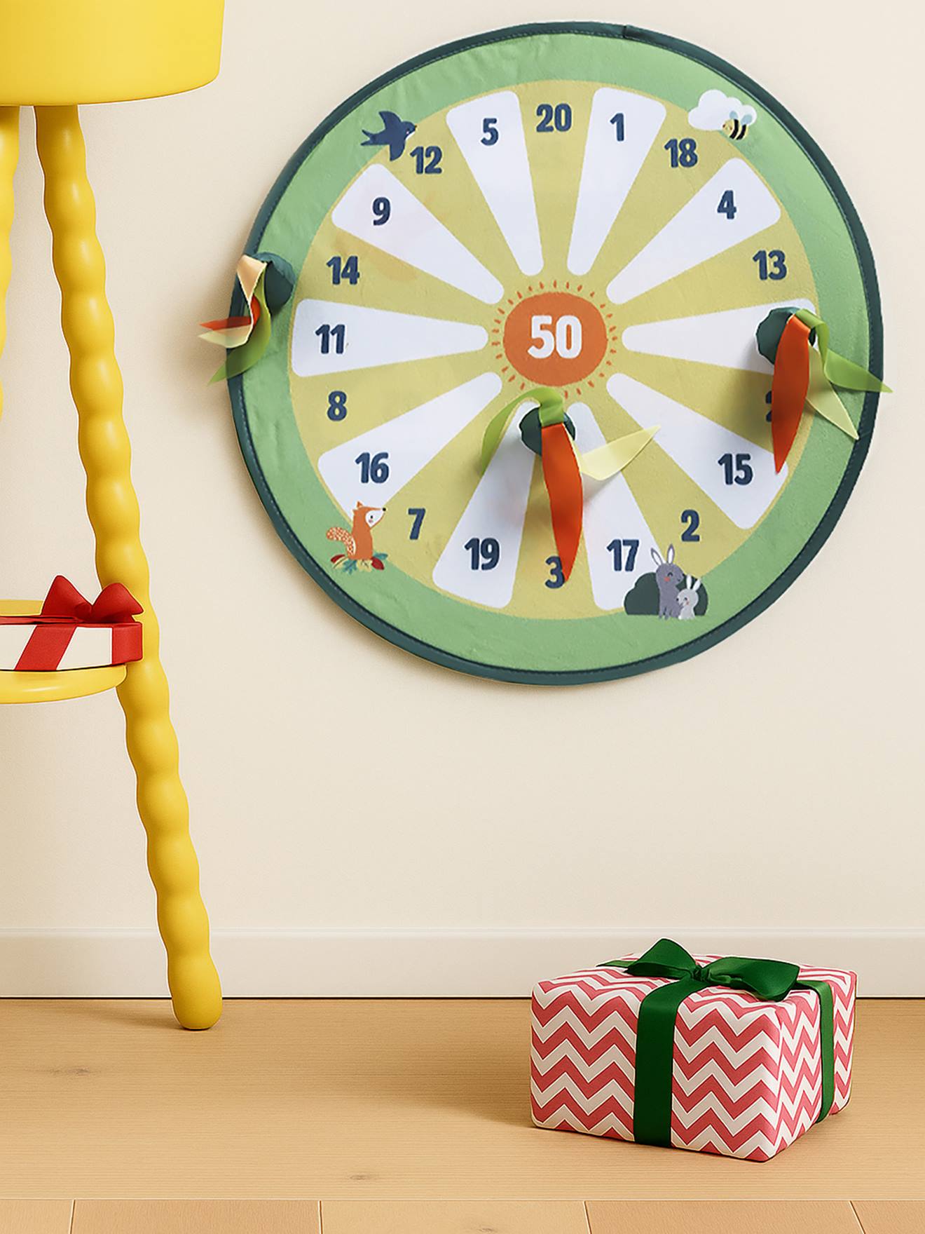 Vertbaudet Mein Erstes Darts-Spiel Mitwachsend Grün Einheitsgröße