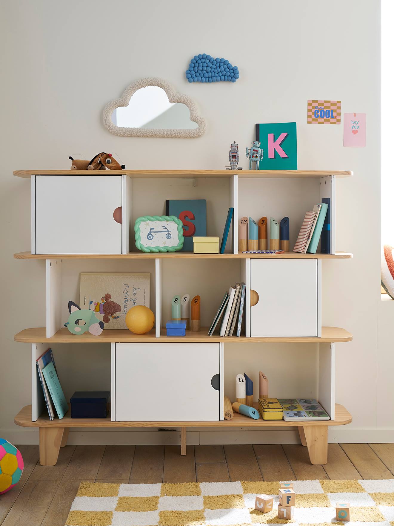 Thumbnail - Kinderzimmer Regal SEVENTIES