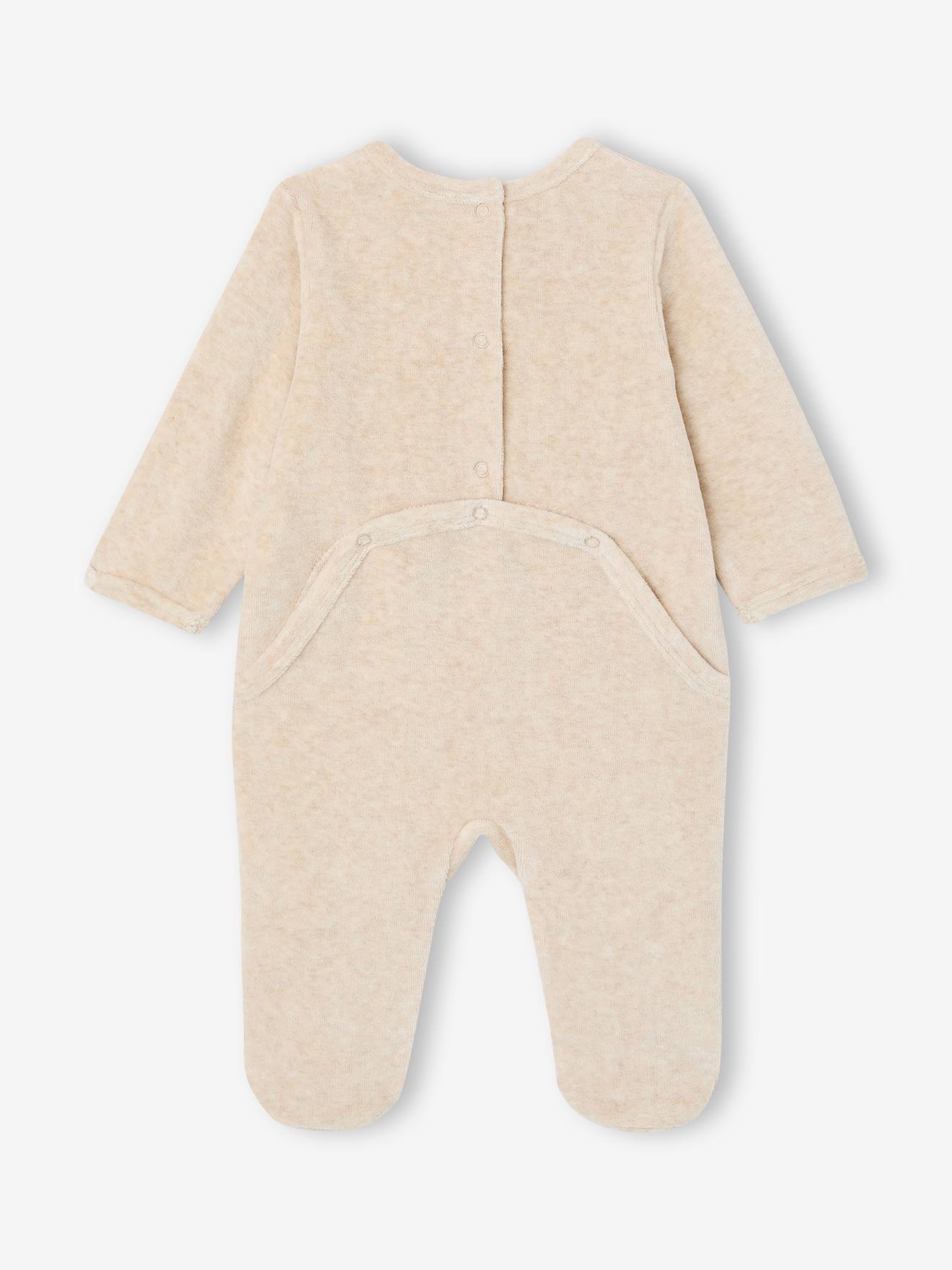 Thumbnail - 2er-Pack Baby Samt-Schlafanzüge