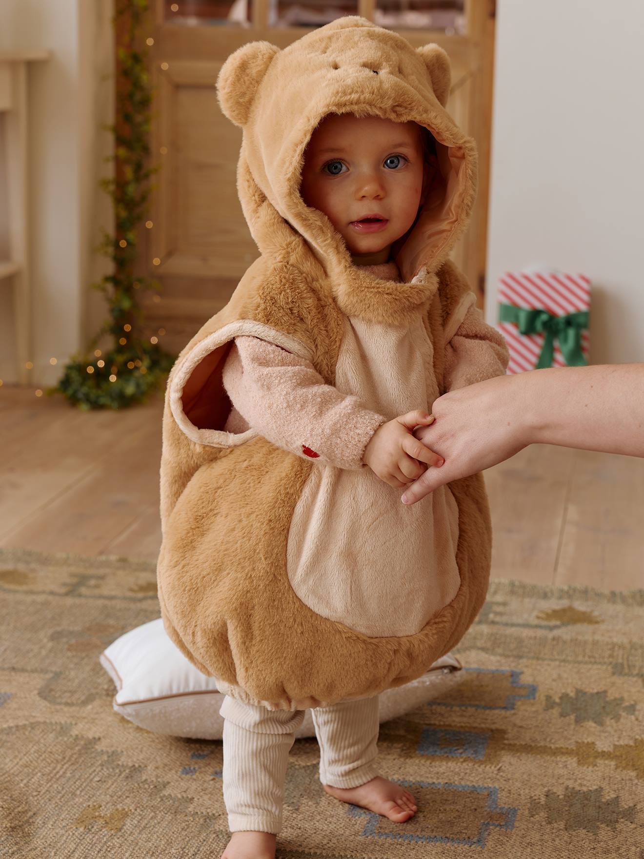 Vertbaudet Baby Bären-Kostüm Braun Einheitsgröße