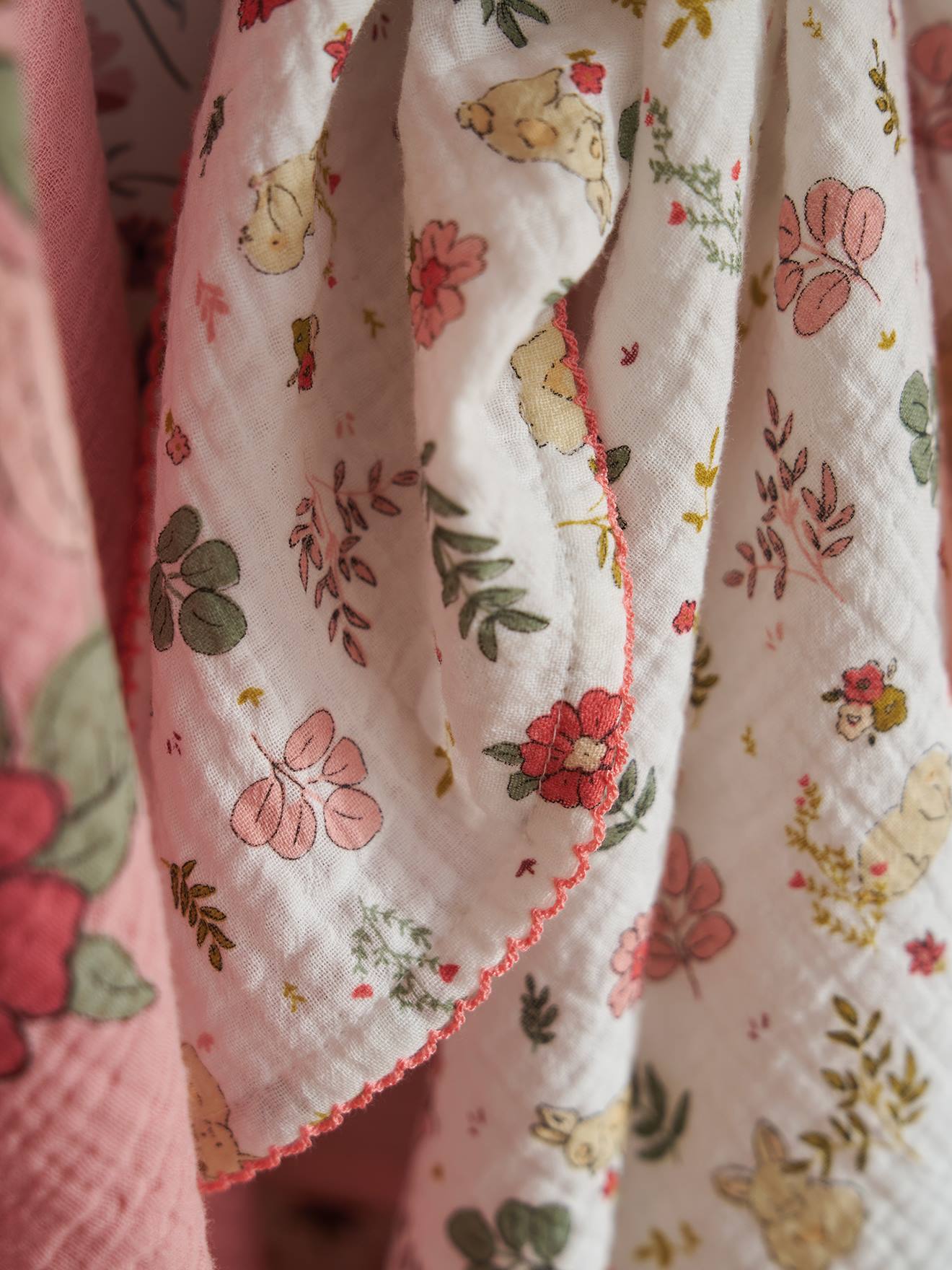 Thumbnail - 3er-Pack Baby Wickeltücher VERZAUBERTER HASE set