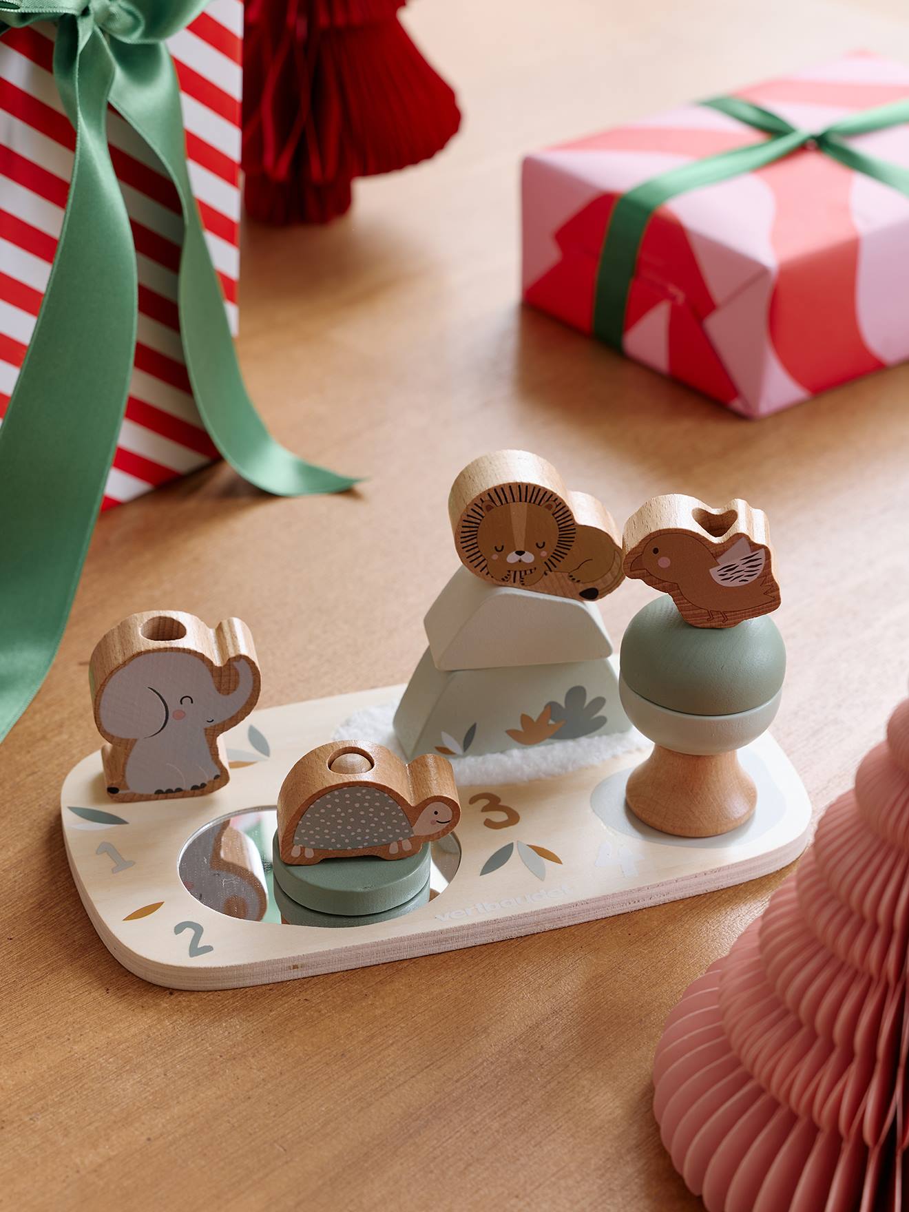 Vertbaudet Mitwachsendes Baby Stapelspiel Tansania Aus Holz Fsc® Gelb Einheitsgröße