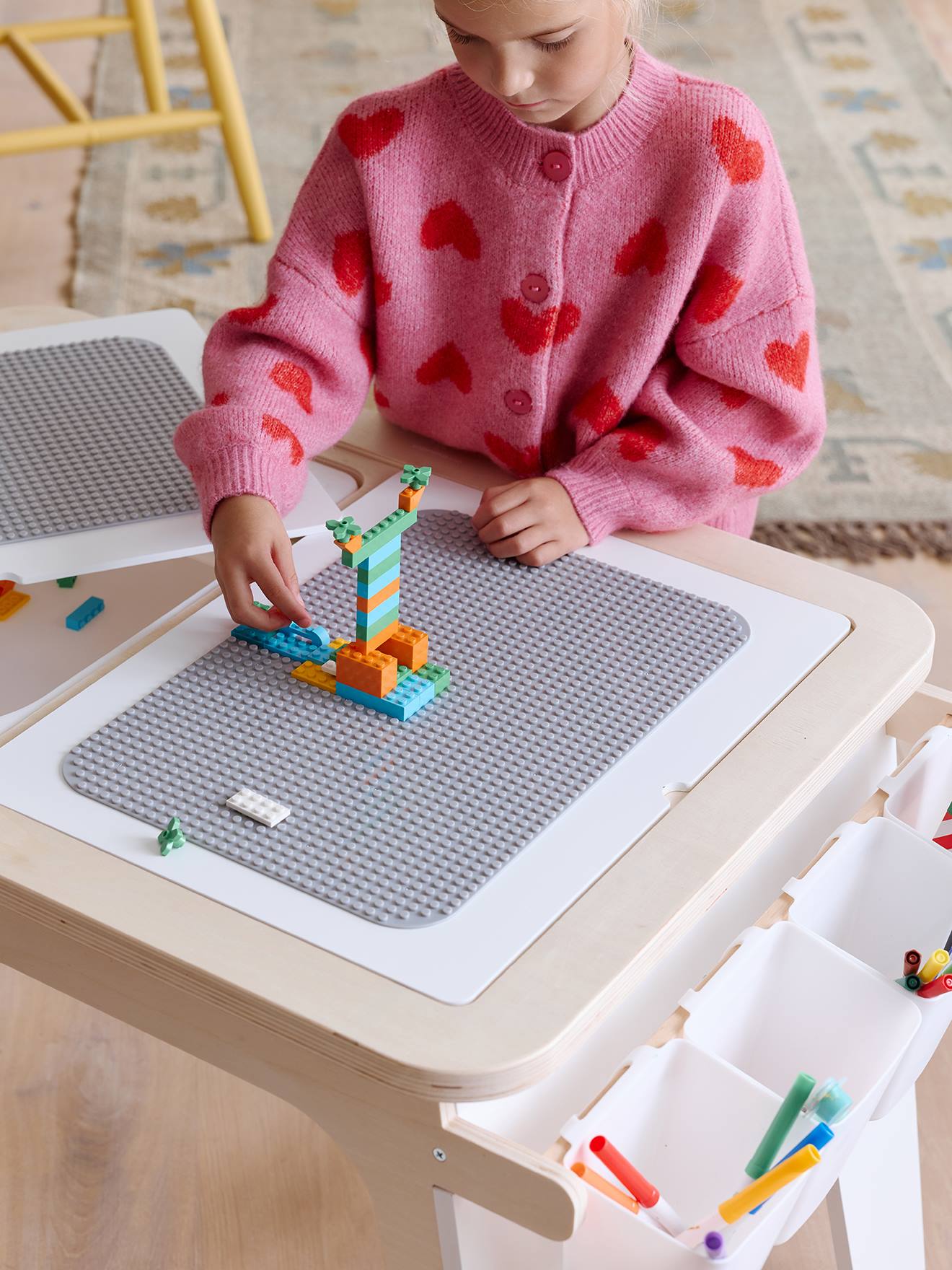 Thumbnail - Bausteintisch für Klemmbausteine
