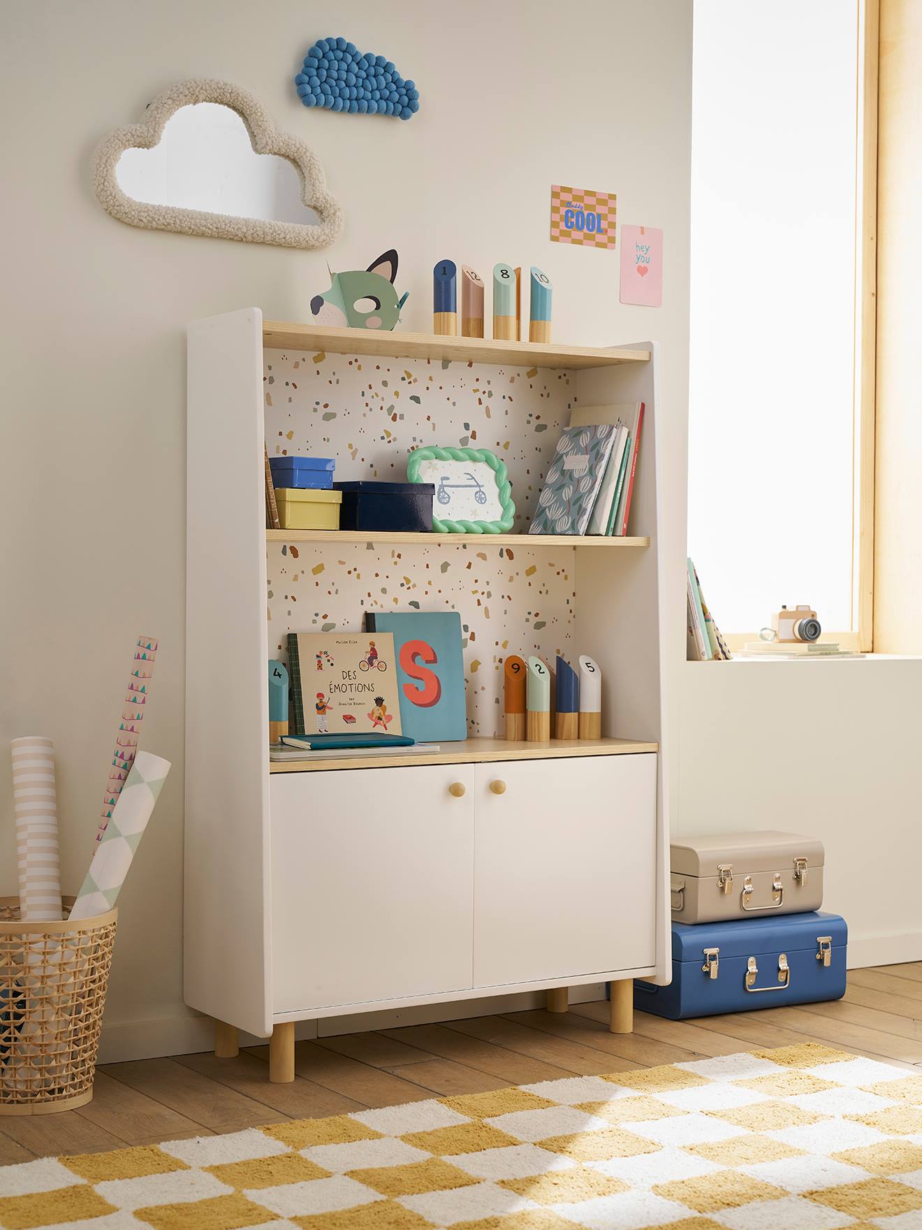 Thumbnail - Kinderzimmer Wandregal TERRAZZO