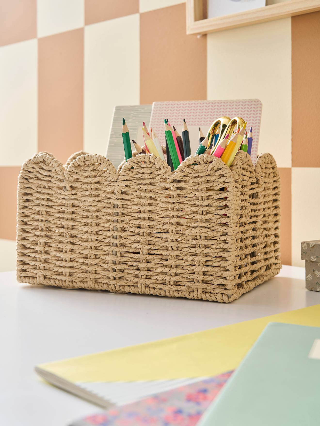 Stiftehalter aus Papierfaser Kinderzimmer