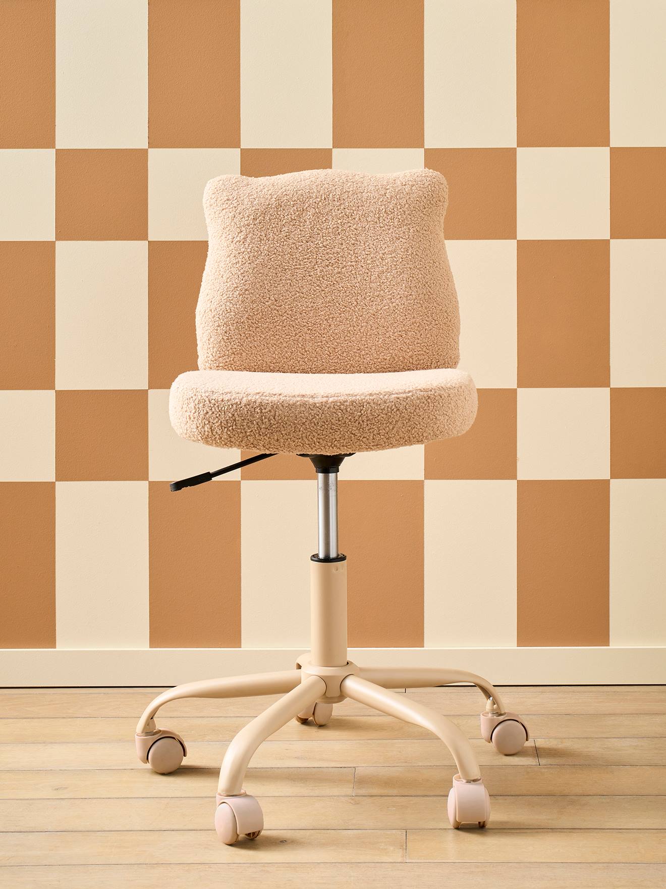 Thumbnail - Kinder Schreibtischstuhl TEDDY mit Rollen und Stoffbezug