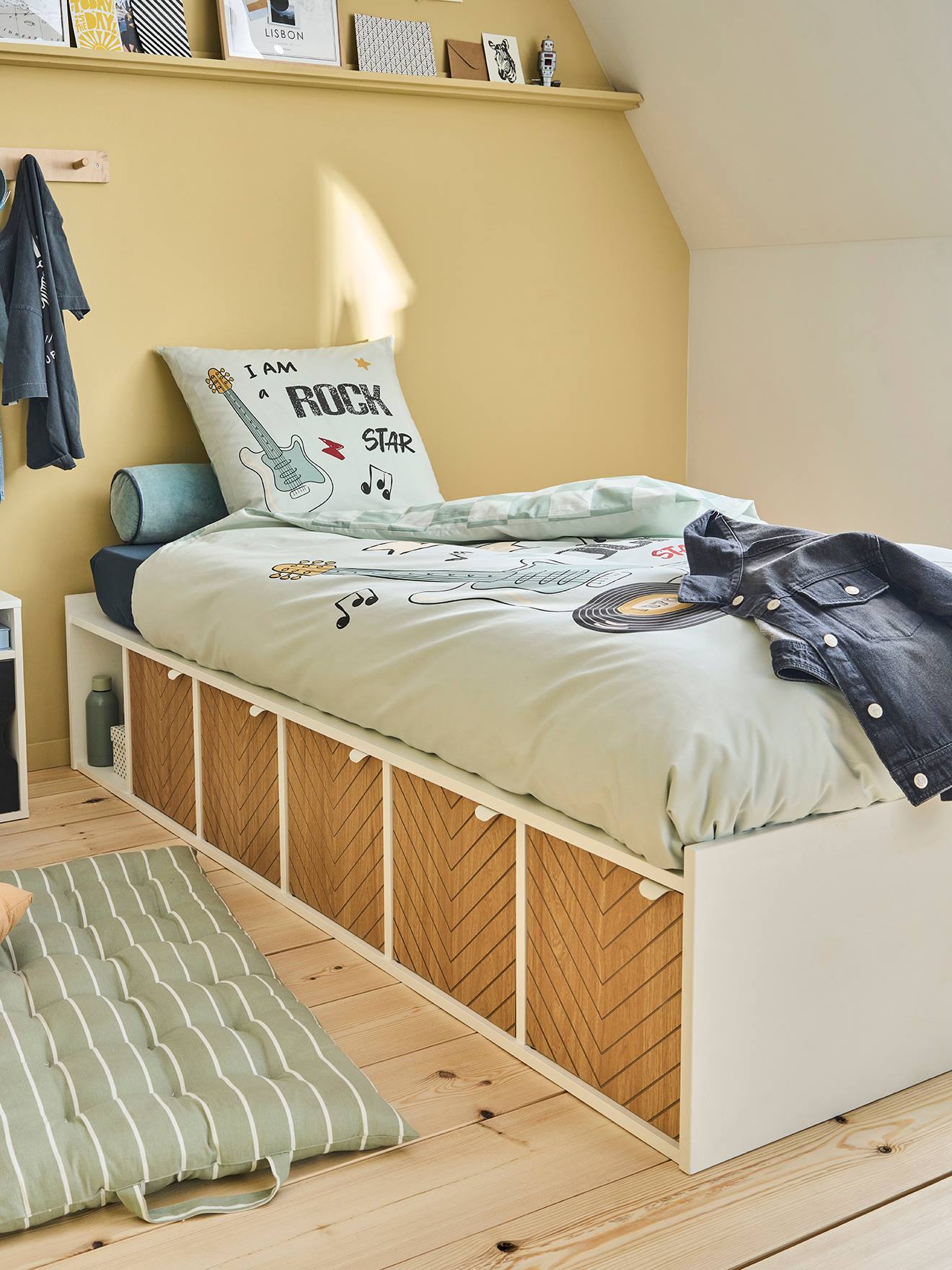 Thumbnail - Kinderbett SQUARE mit 6 Fächer