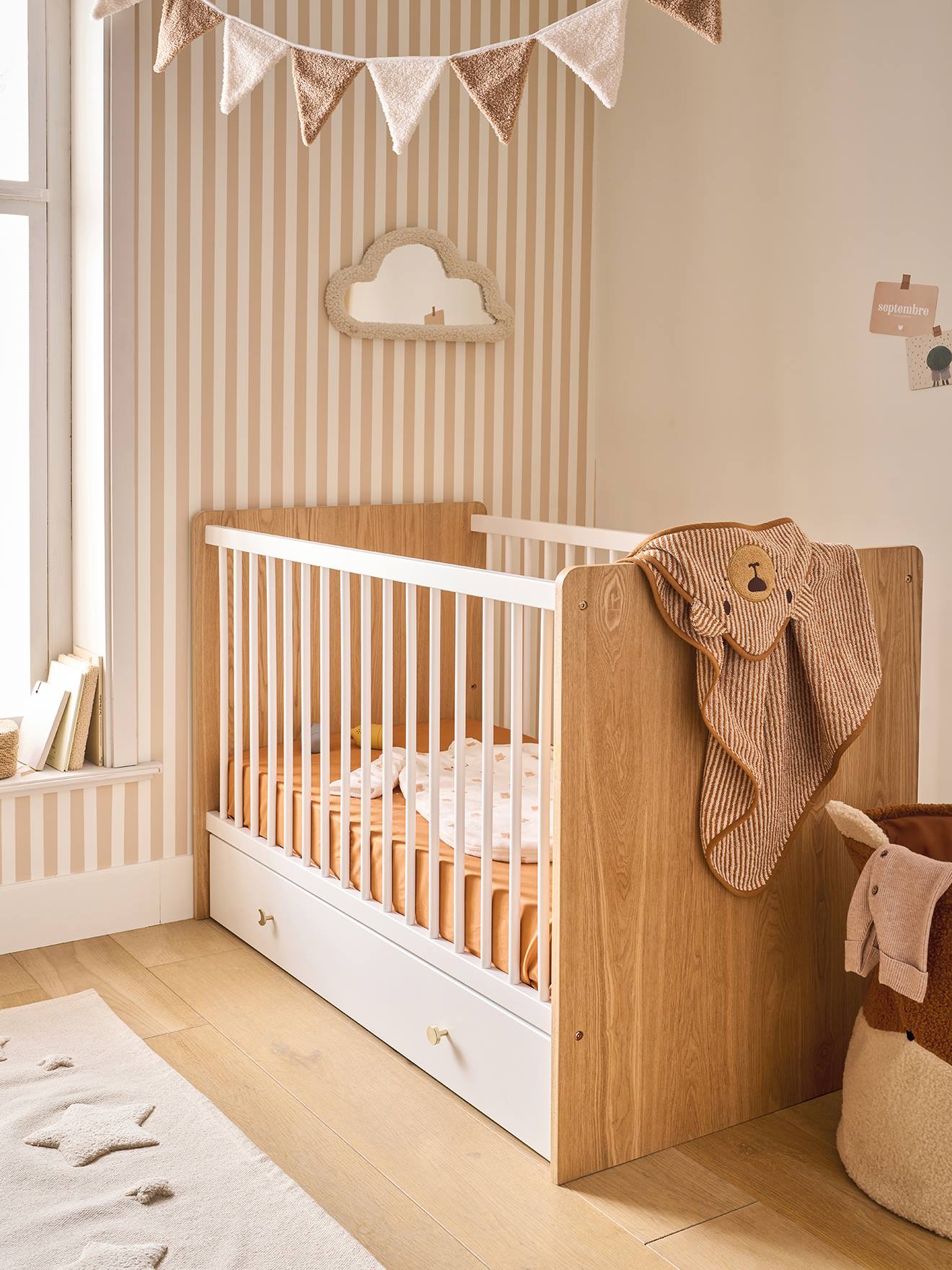Mitwachsendes Babybett MOONLIGHT