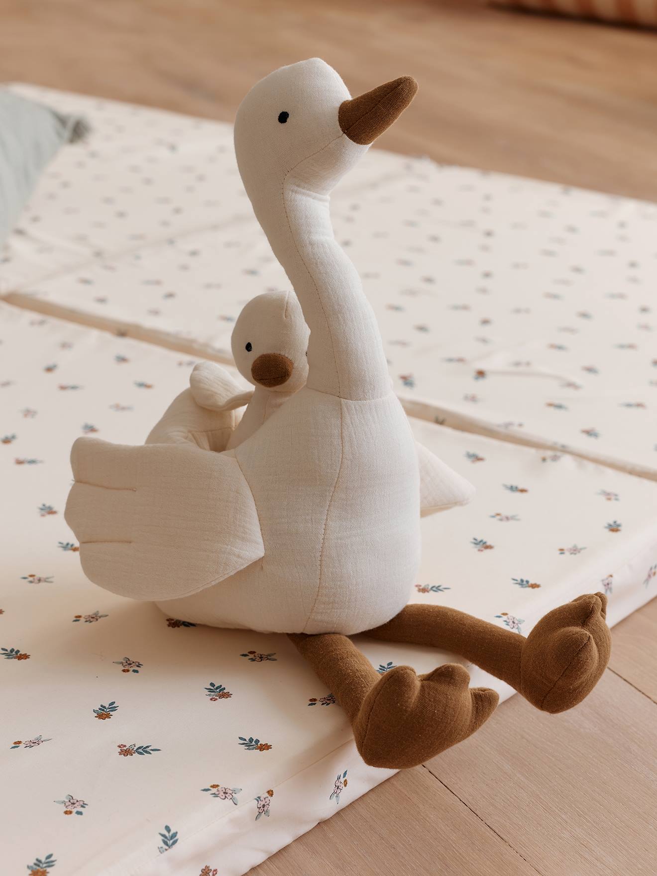 Vertbaudet Baby Stofftier-Set Weiß Einheitsgröße