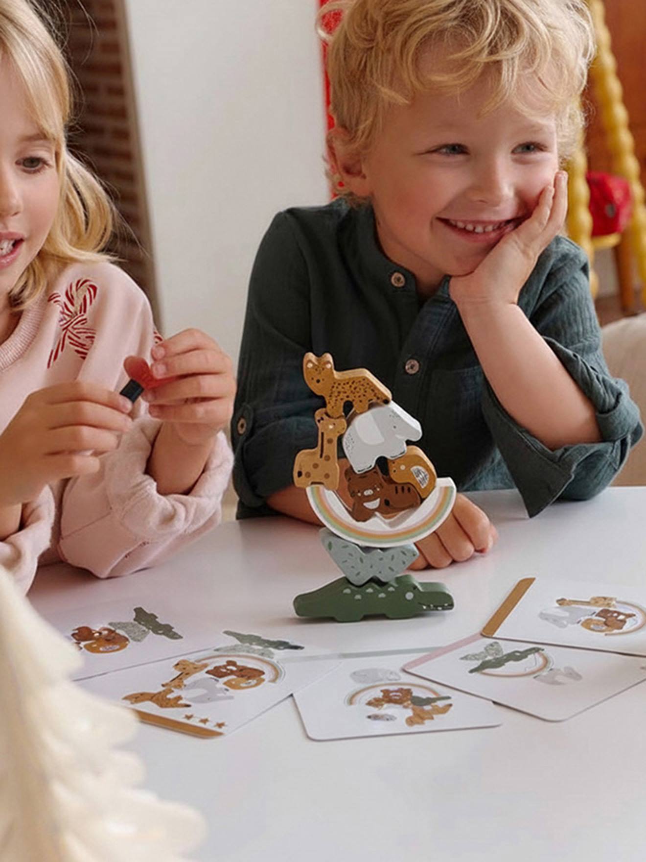 Vertbaudet Balancierspiel Tansania Aus Holz Fsc® Für Kinder Braun Einheitsgröße
