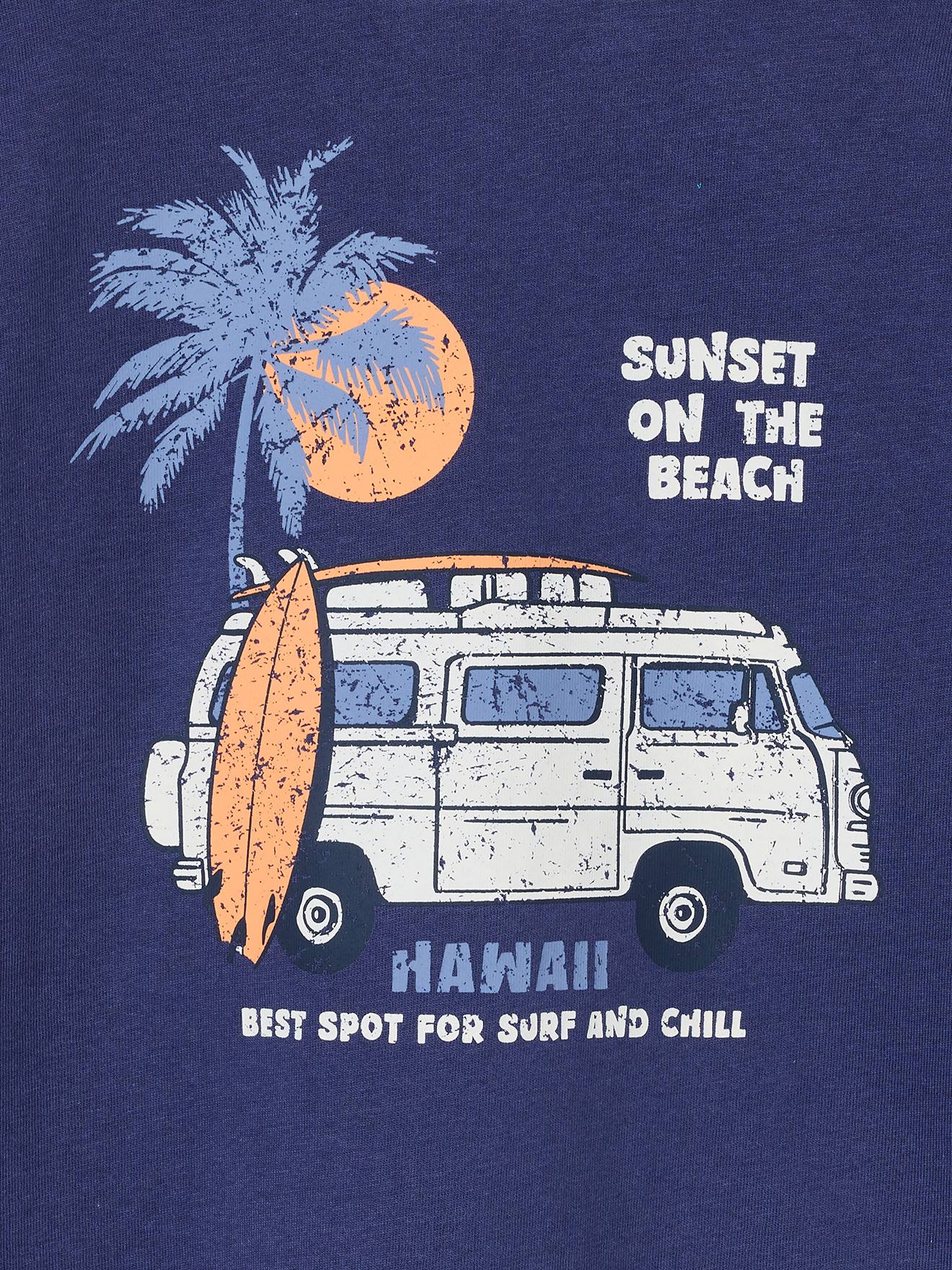 Thumbnail - Shirt mit Print für Jungen