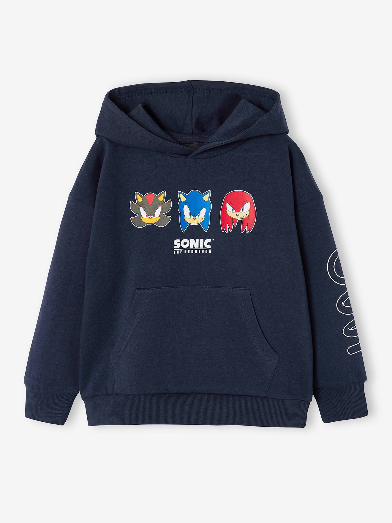 Kapuzensweatshirt Jungen SONIC blau Gr. 140