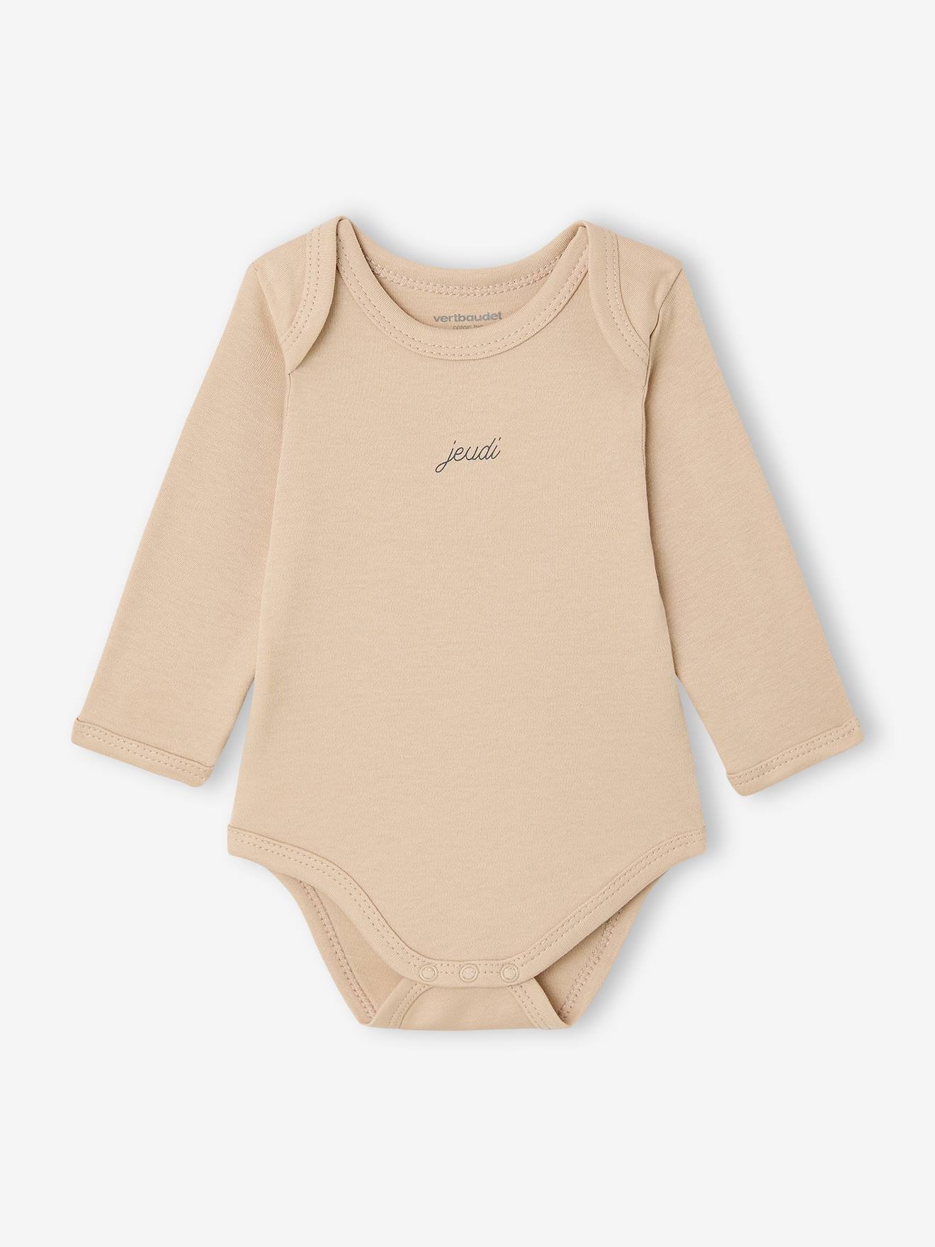 Thumbnail - 7er-Pack Langarm-Schlupfbodys Baby