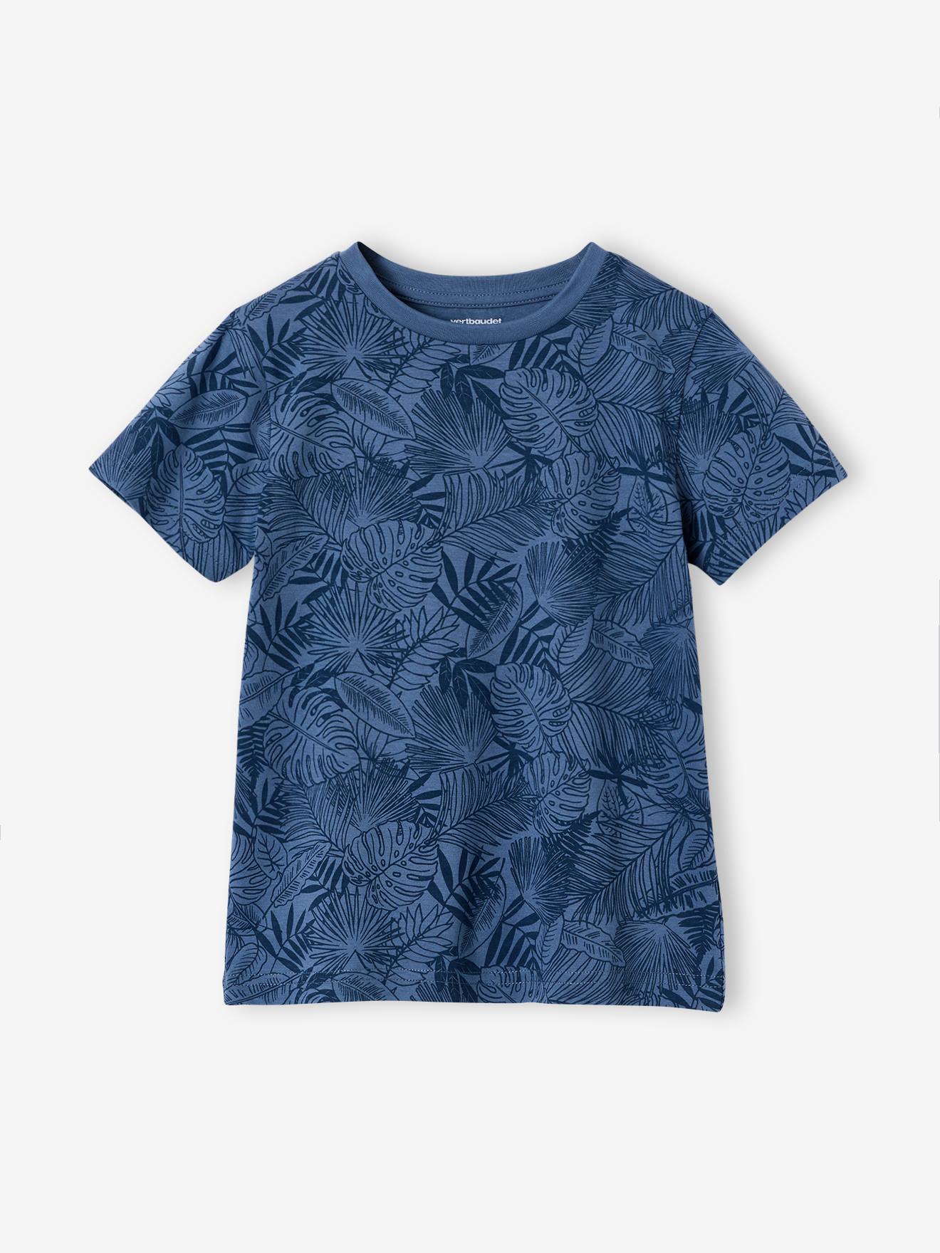 T-Shirt mit Print und Recycling-Baumwolle Jungen